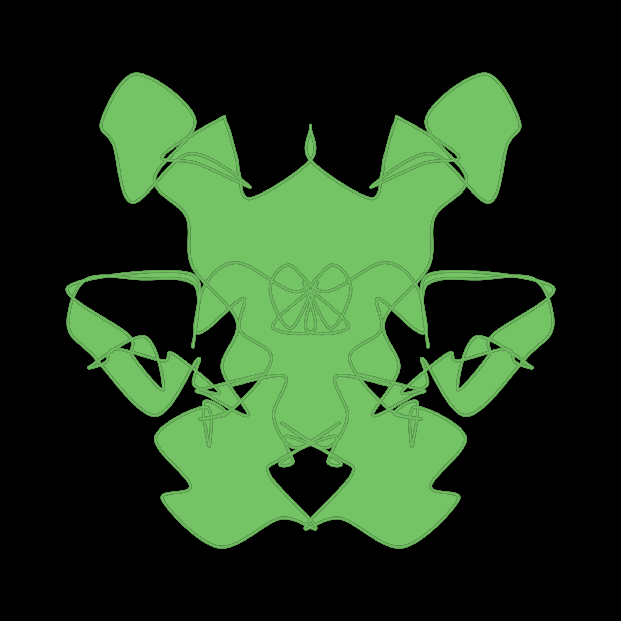 Art Blocks - Art Blocks v2 - Cryptoblots #1398 - NFT # 3001398