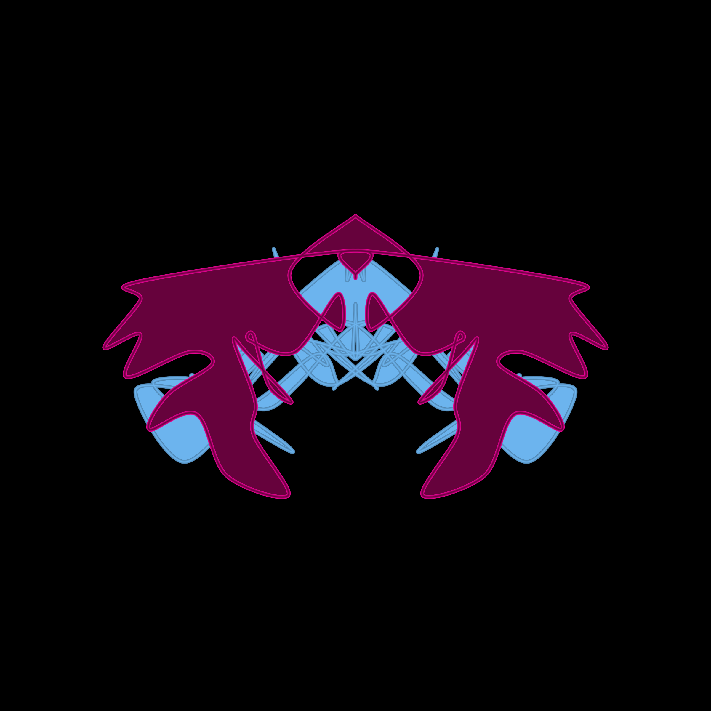 Art Blocks - Art Blocks v2 - Cryptoblots #1400 - NFT # 3001400