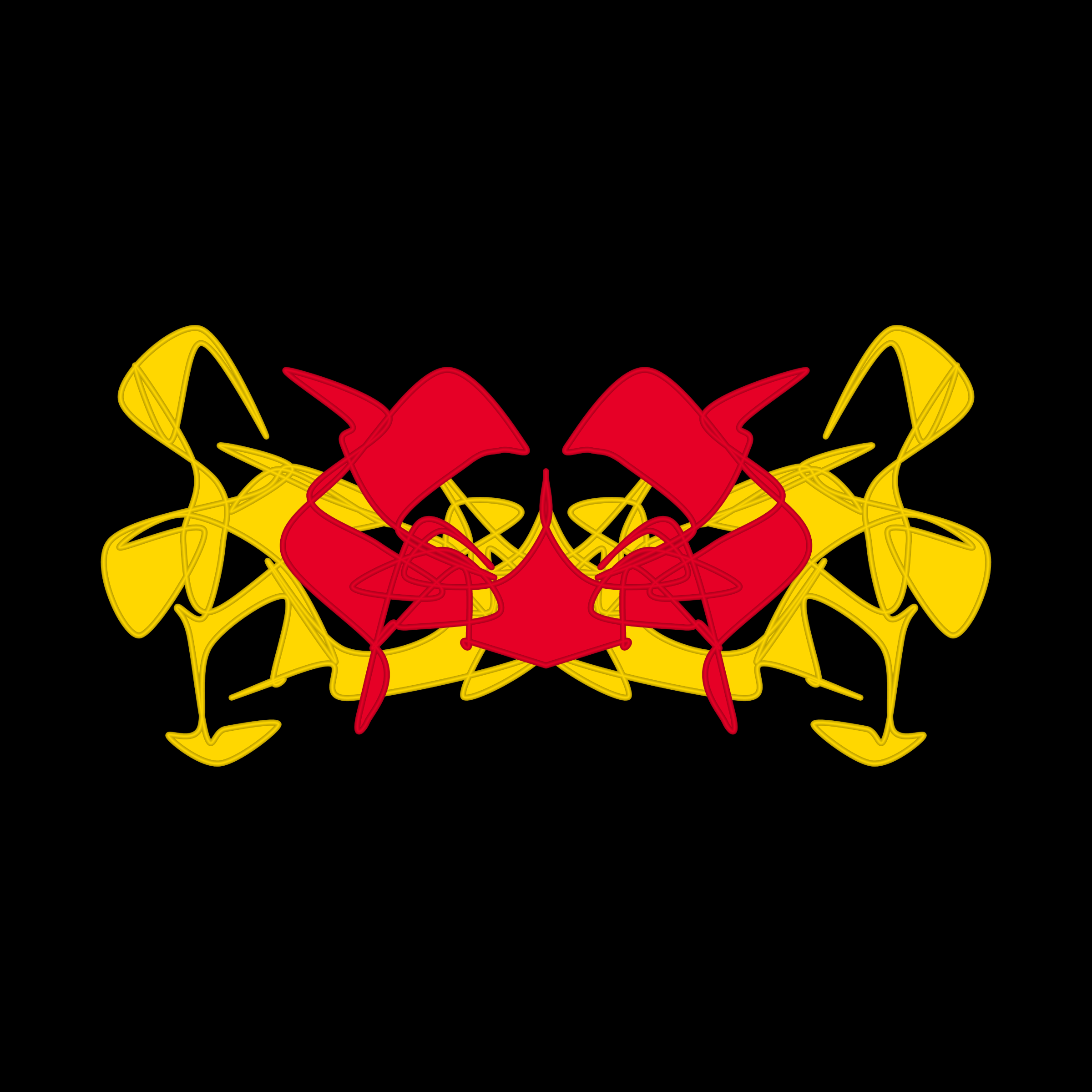 Art Blocks - Art Blocks v2 - Cryptoblots #1405 - NFT # 3001405