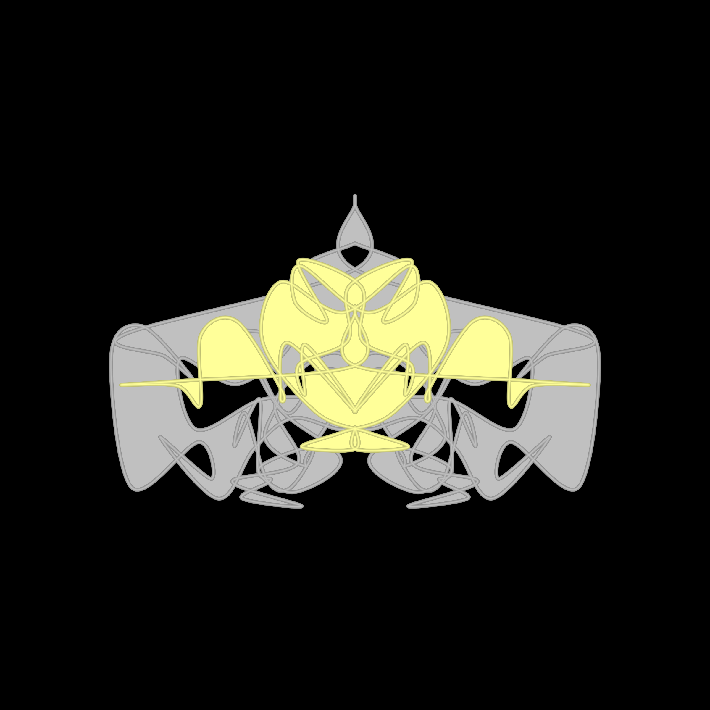 Art Blocks - Art Blocks v2 - Cryptoblots #1406 - NFT # 3001406