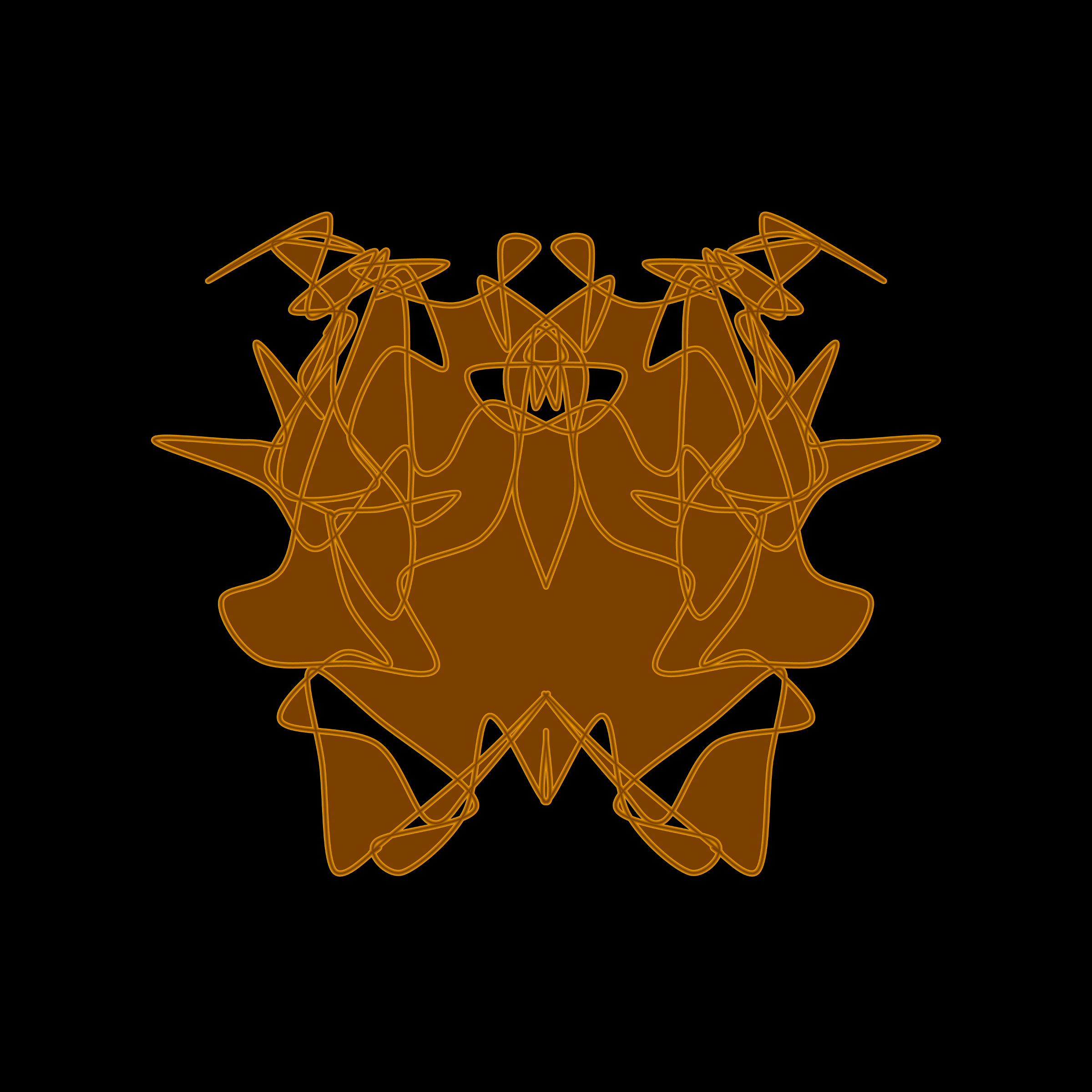 Art Blocks - Art Blocks v2 - Cryptoblots #1416 - NFT # 3001416