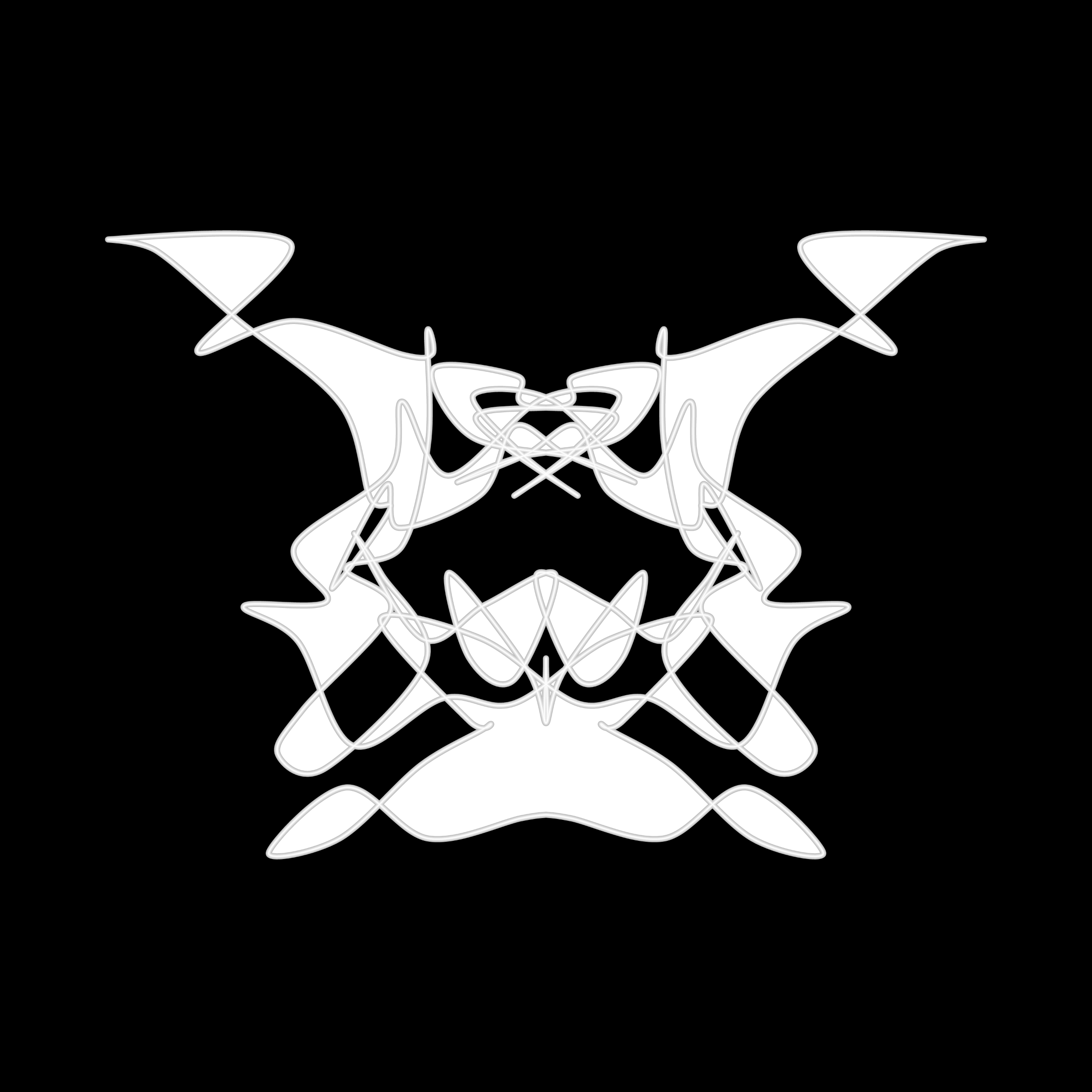 Art Blocks - Art Blocks v2 - Cryptoblots #1418 - NFT # 3001418