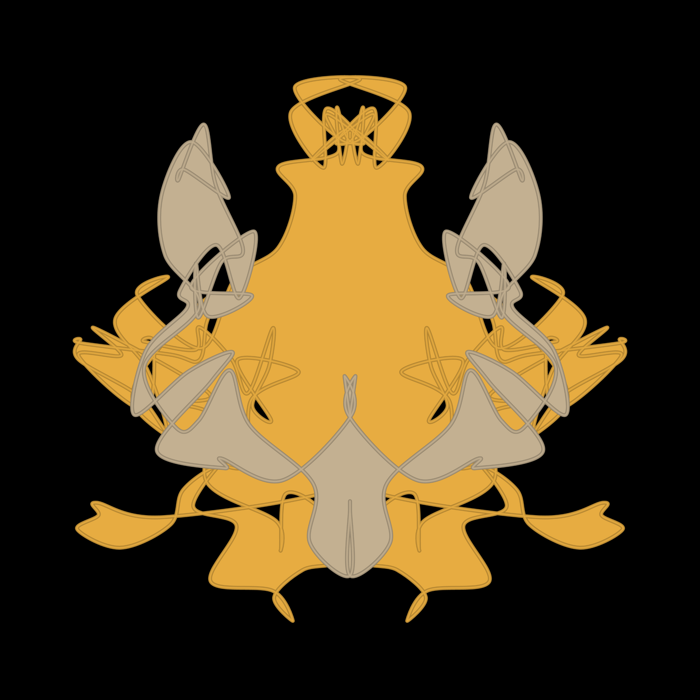 Art Blocks - Art Blocks v2 - Cryptoblots #1419 - NFT # 3001419