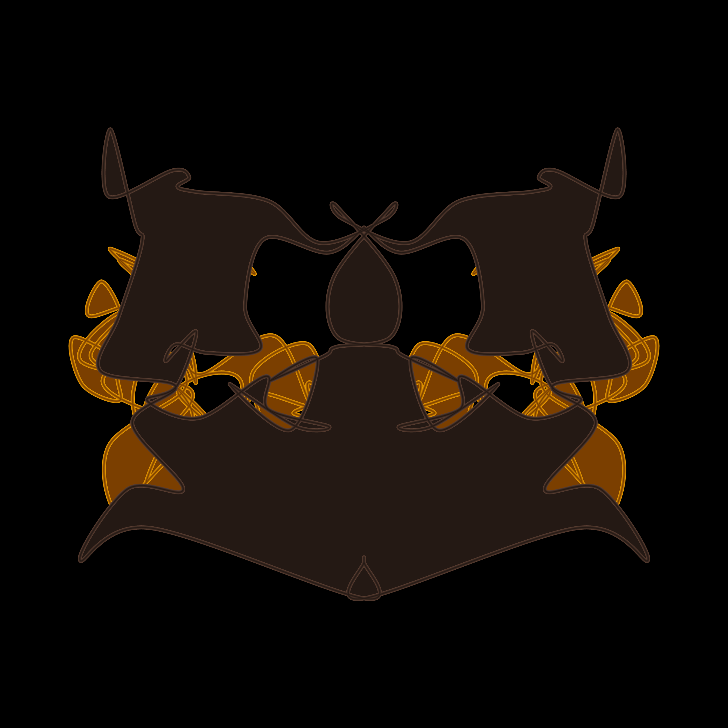 Art Blocks - Art Blocks v2 - Cryptoblots #1422 - NFT # 3001422