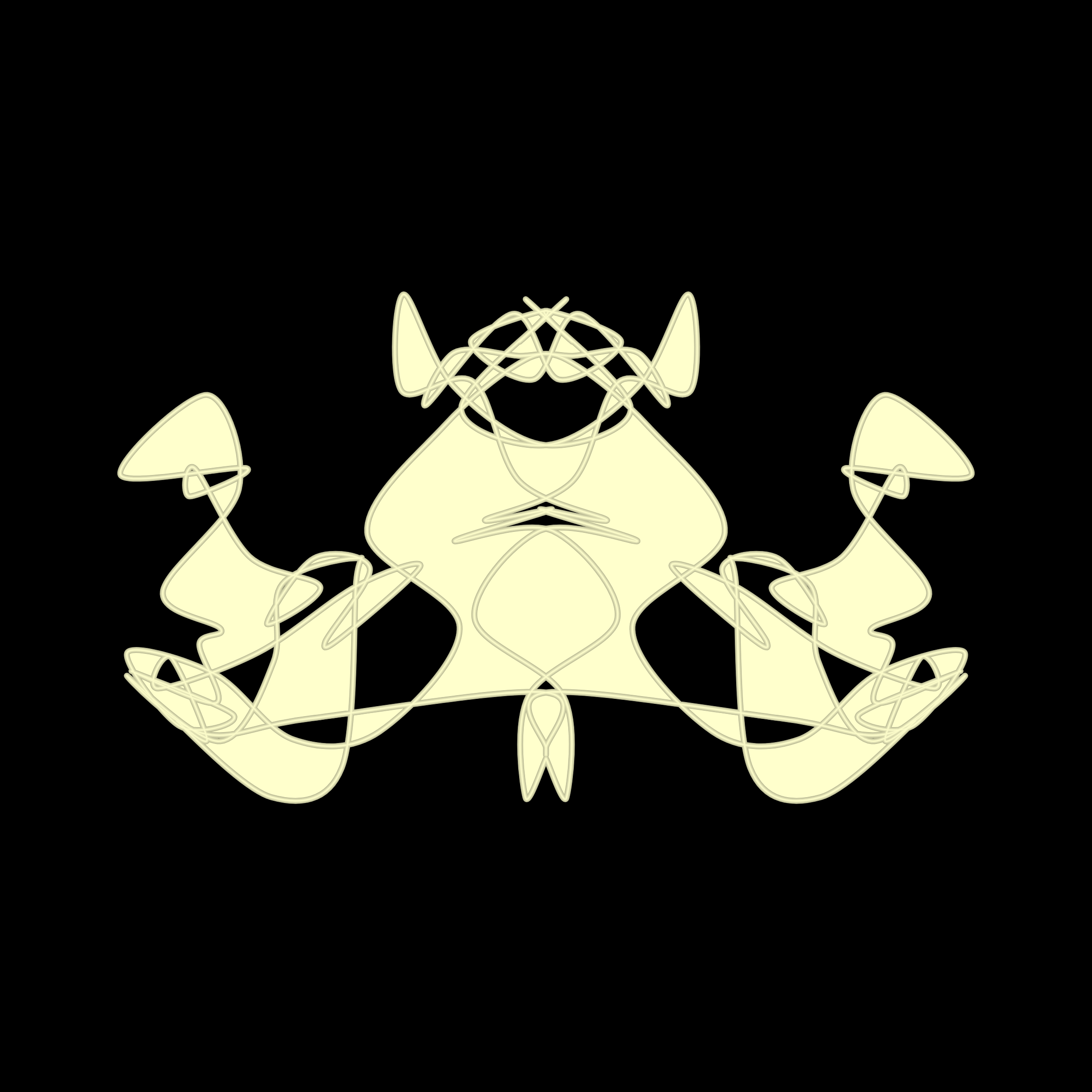 Art Blocks - Art Blocks v2 - Cryptoblots #1423 - NFT # 3001423