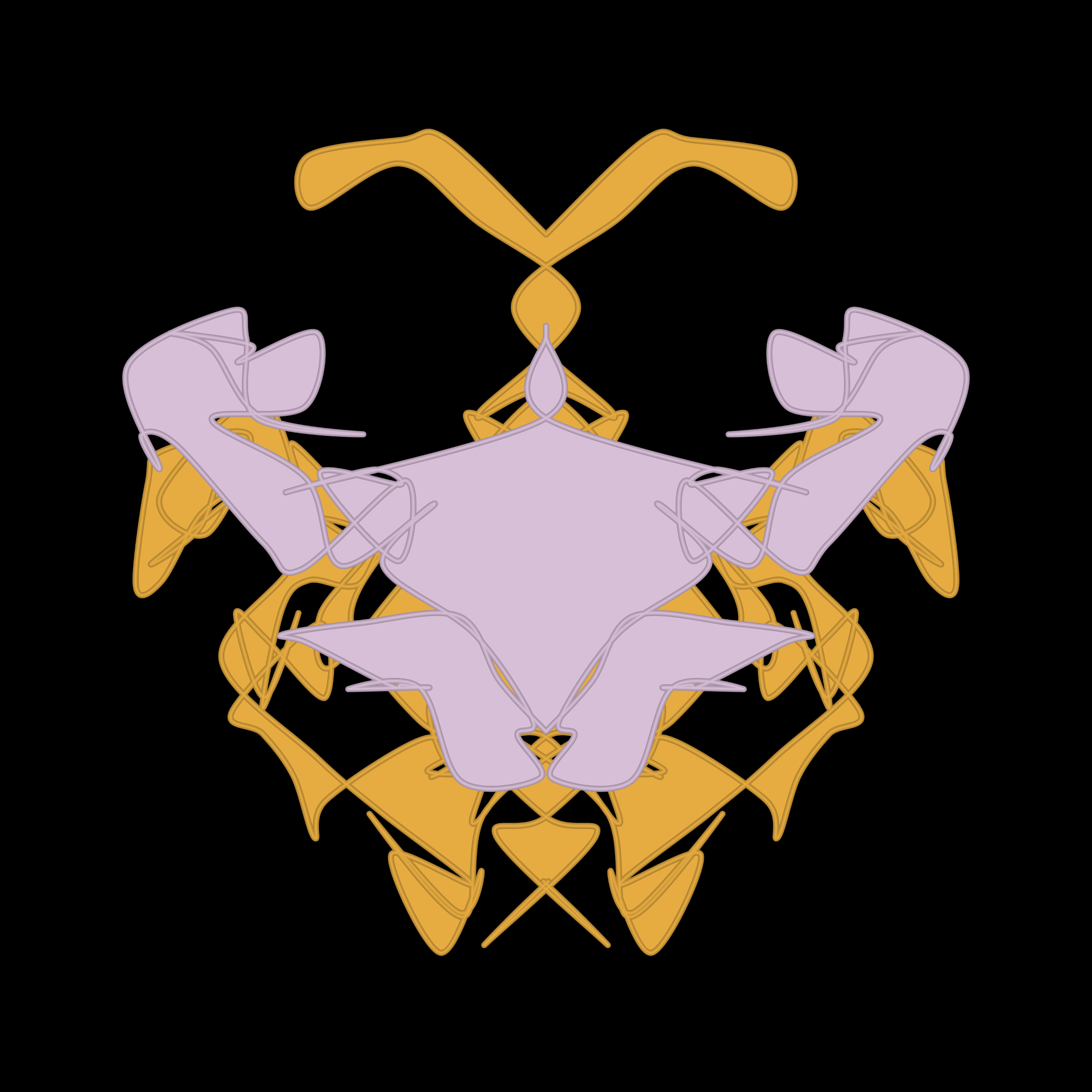 Art Blocks - Art Blocks v2 - Cryptoblots #1427 - NFT # 3001427