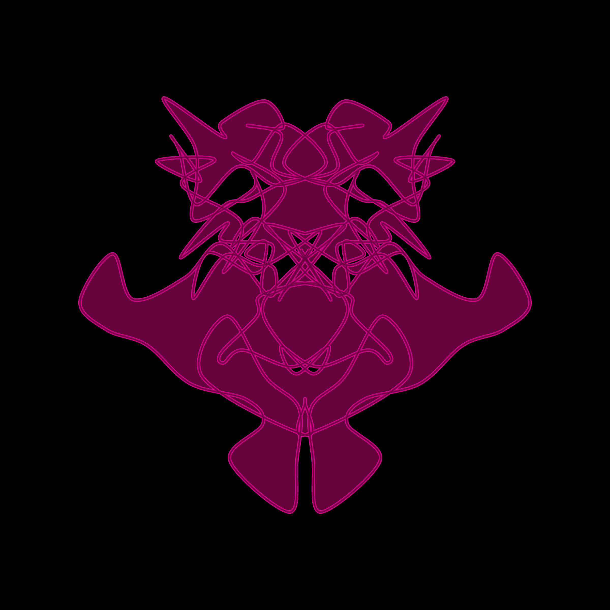 Art Blocks - Art Blocks v2 - Cryptoblots #1428 - NFT # 3001428