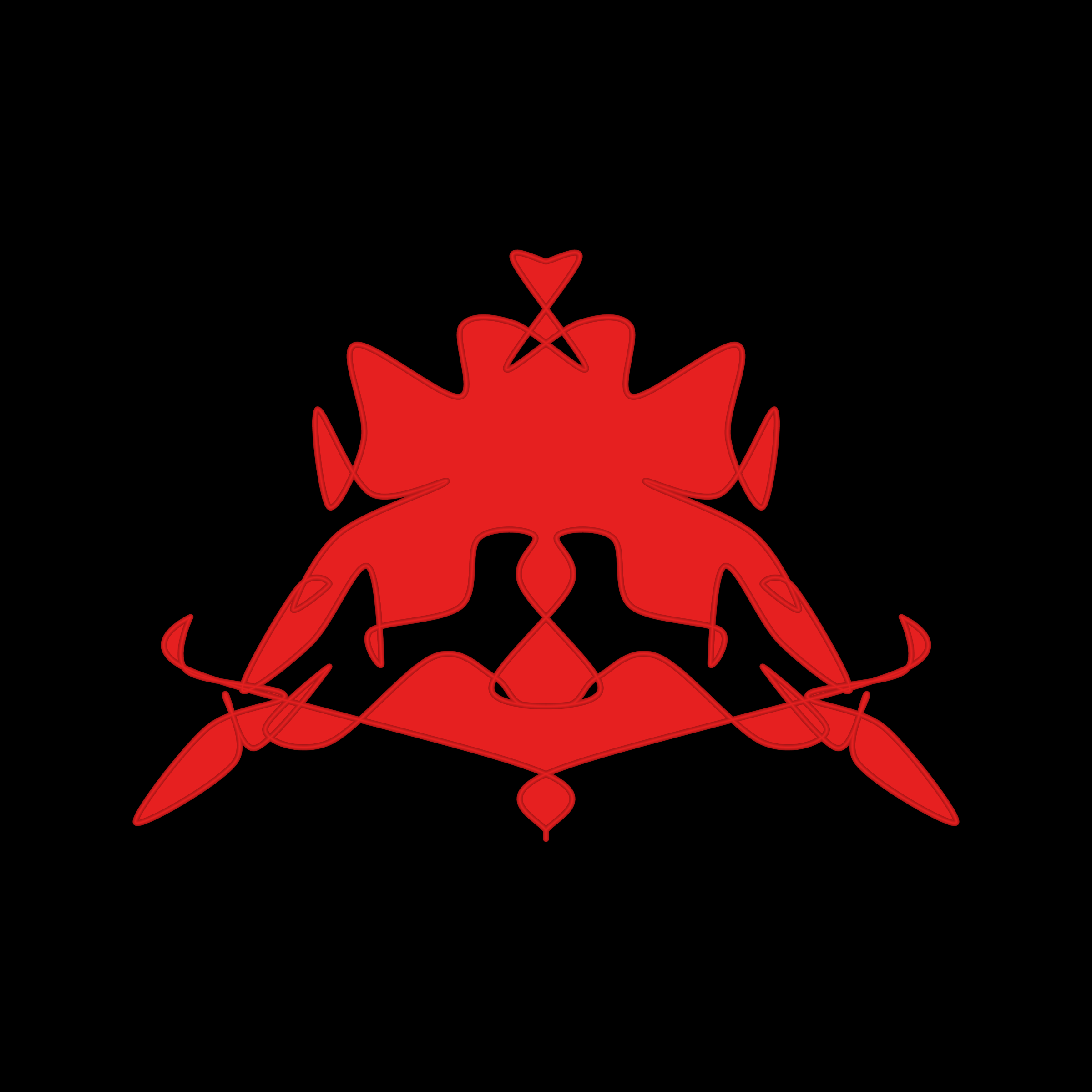 Art Blocks - Art Blocks v2 - Cryptoblots #1429 - NFT # 3001429