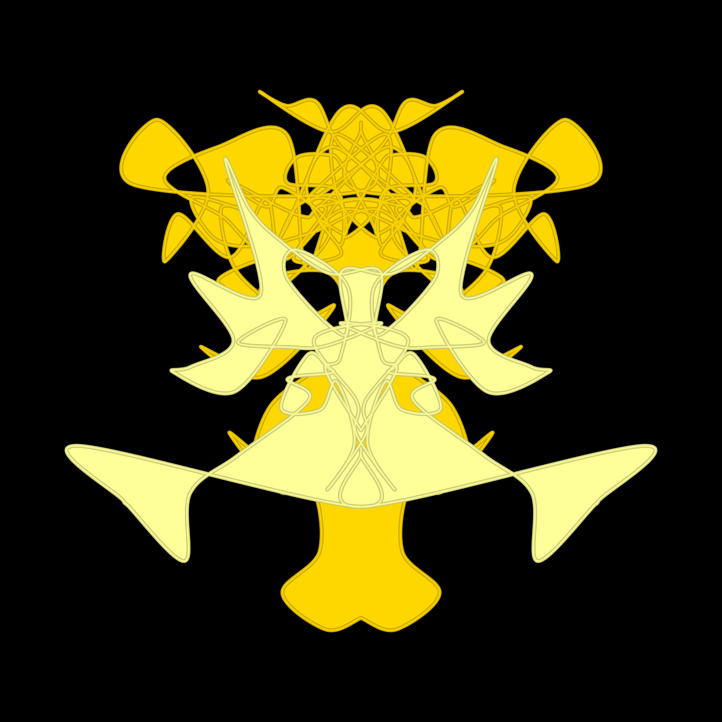 Art Blocks - Art Blocks v2 - Cryptoblots #1432 - NFT # 3001432