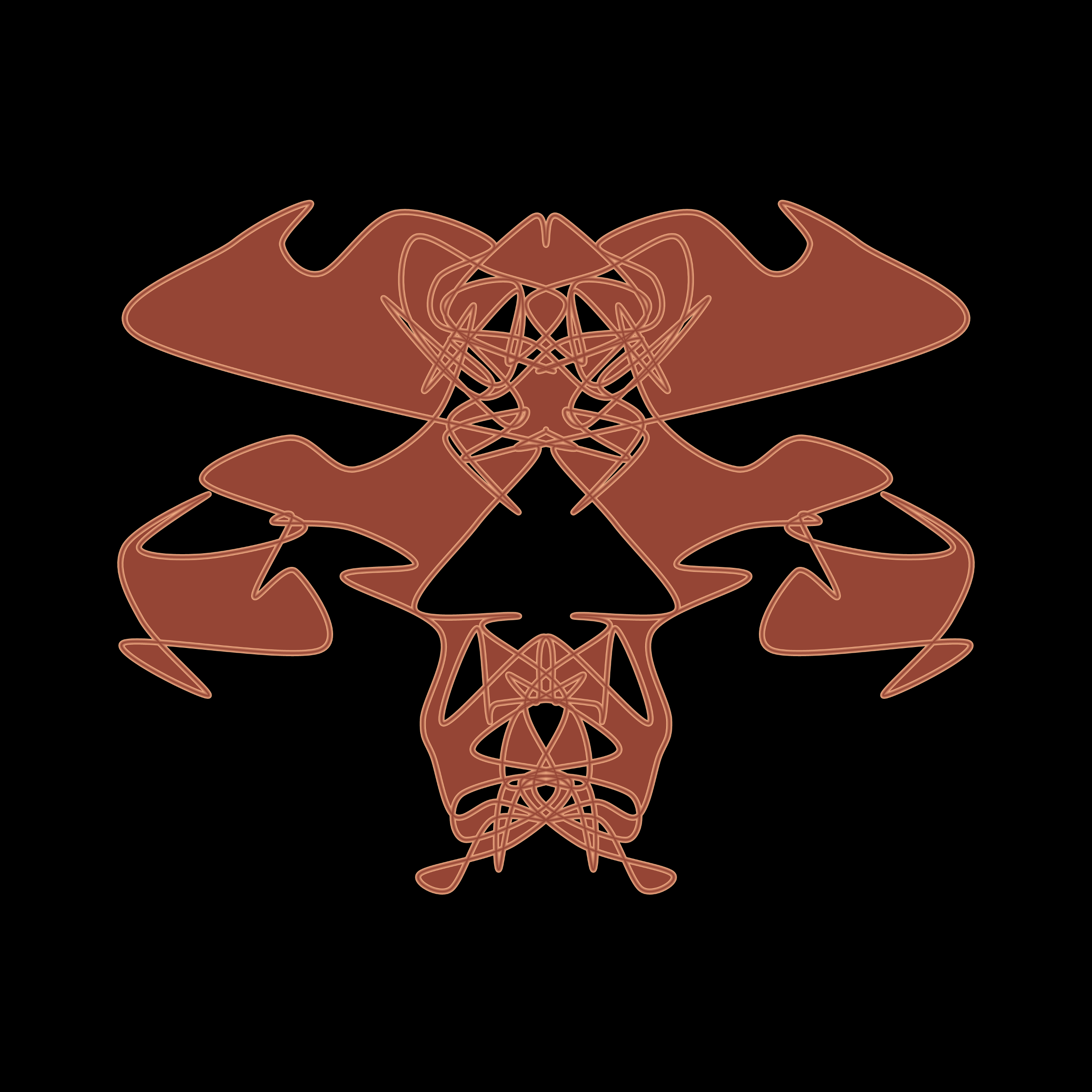 Art Blocks - Art Blocks v2 - Cryptoblots #1445 - NFT # 3001445