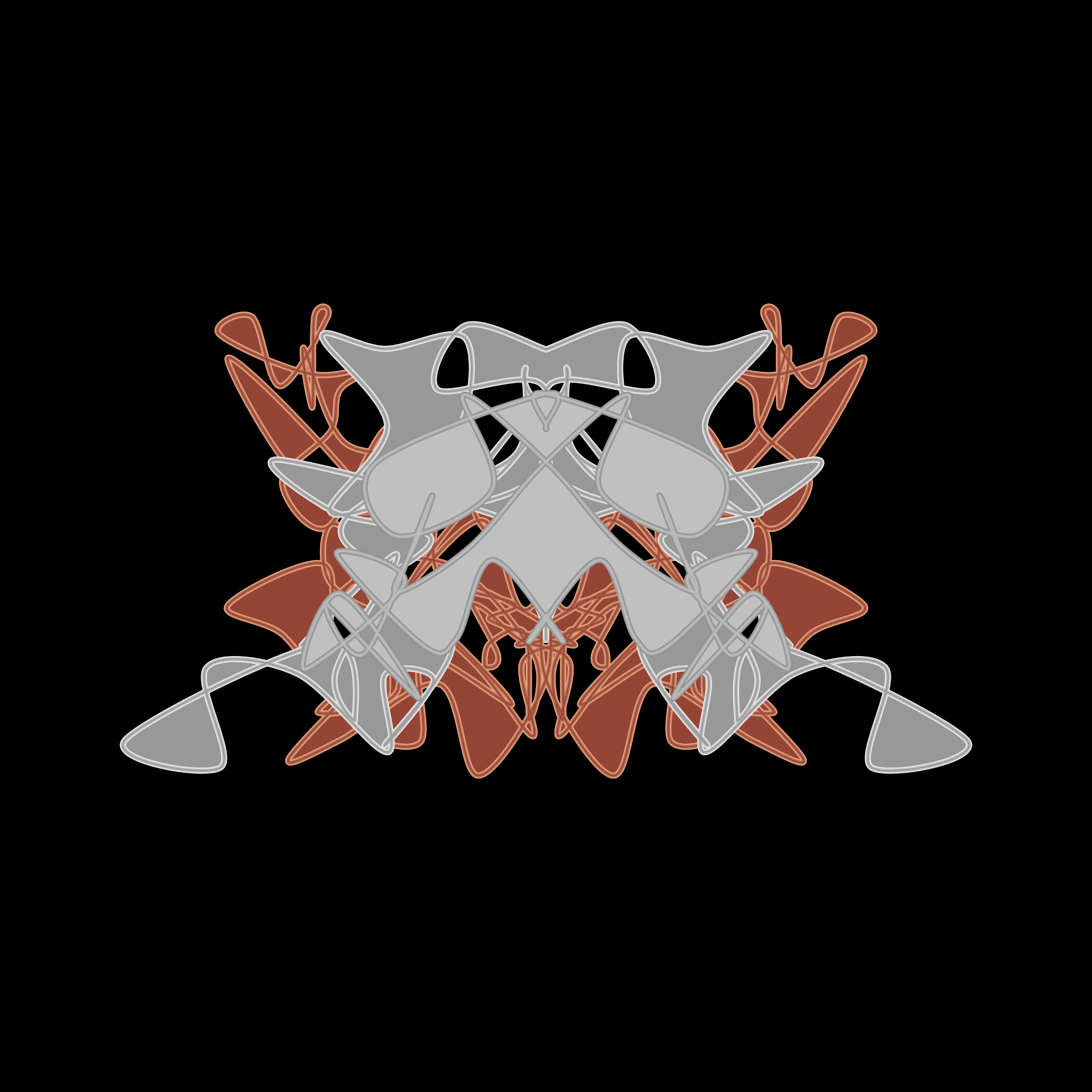 Art Blocks - Art Blocks v2 - Cryptoblots #1447 - NFT # 3001447