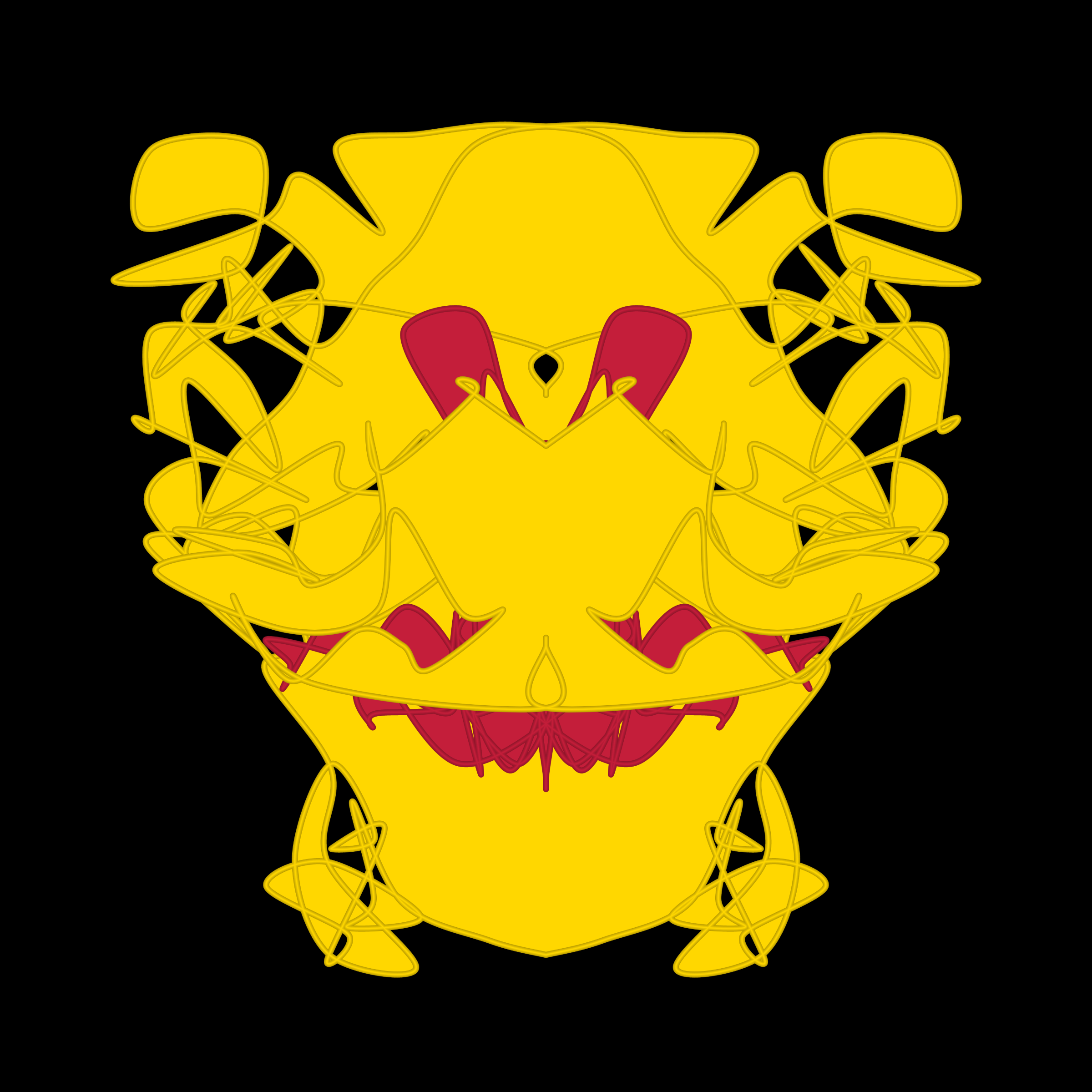 Art Blocks - Art Blocks v2 - Cryptoblots #1449 - NFT # 3001449