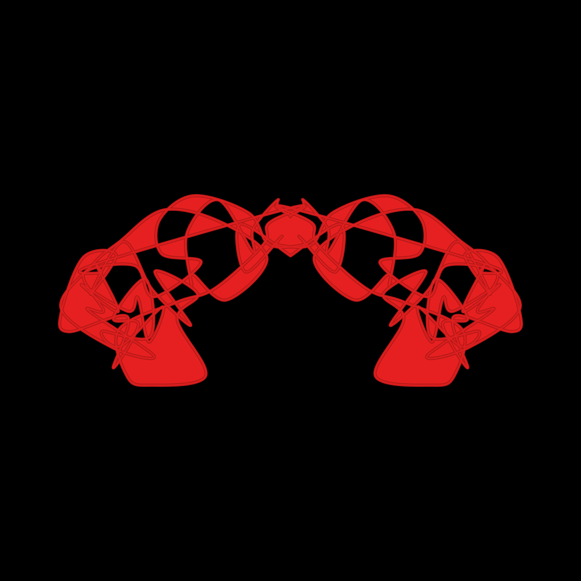 Art Blocks - Art Blocks v2 - Cryptoblots #1454 - NFT # 3001454