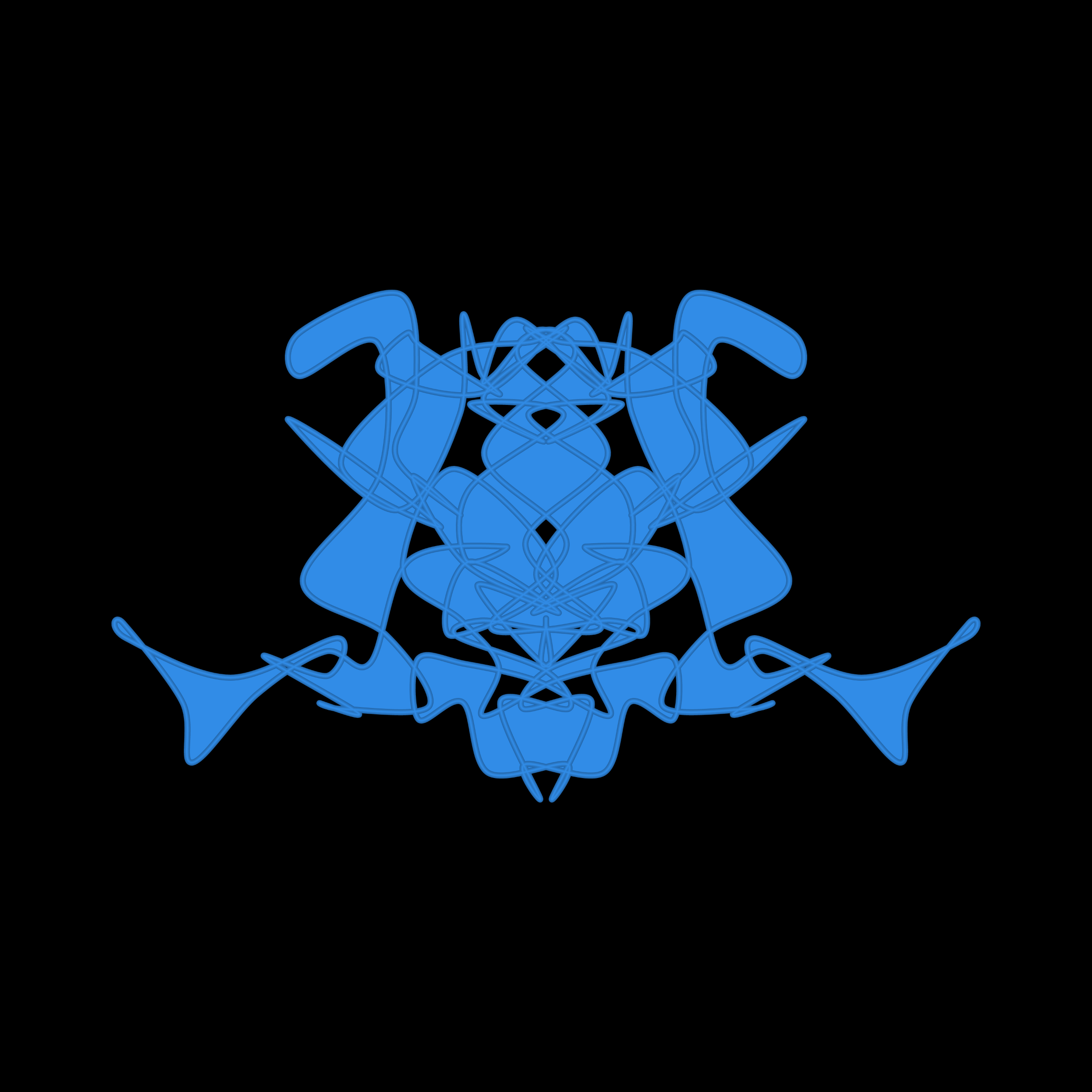 Art Blocks - Art Blocks v2 - Cryptoblots #1463 - NFT # 3001463