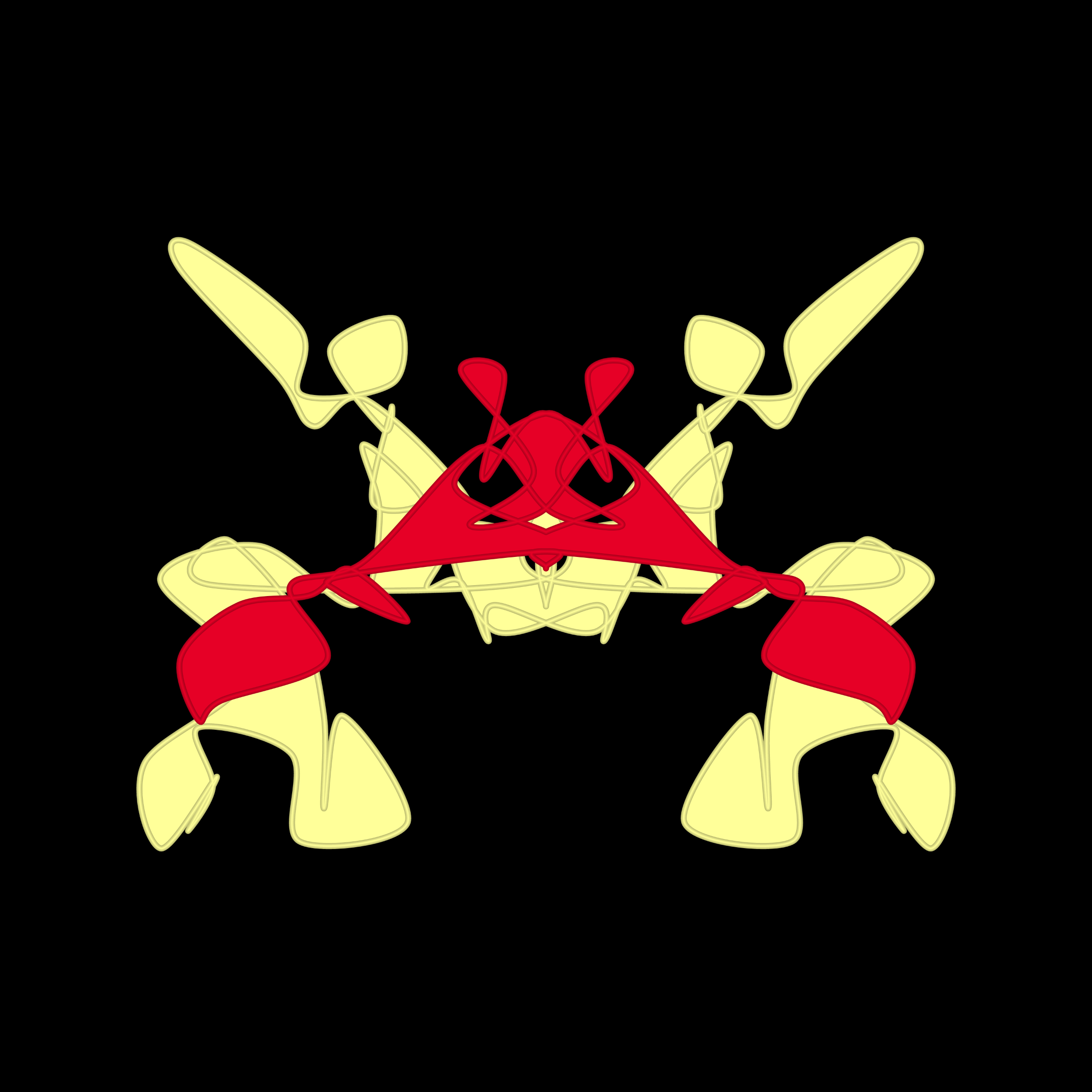 Art Blocks - Art Blocks v2 - Cryptoblots #1464 - NFT # 3001464