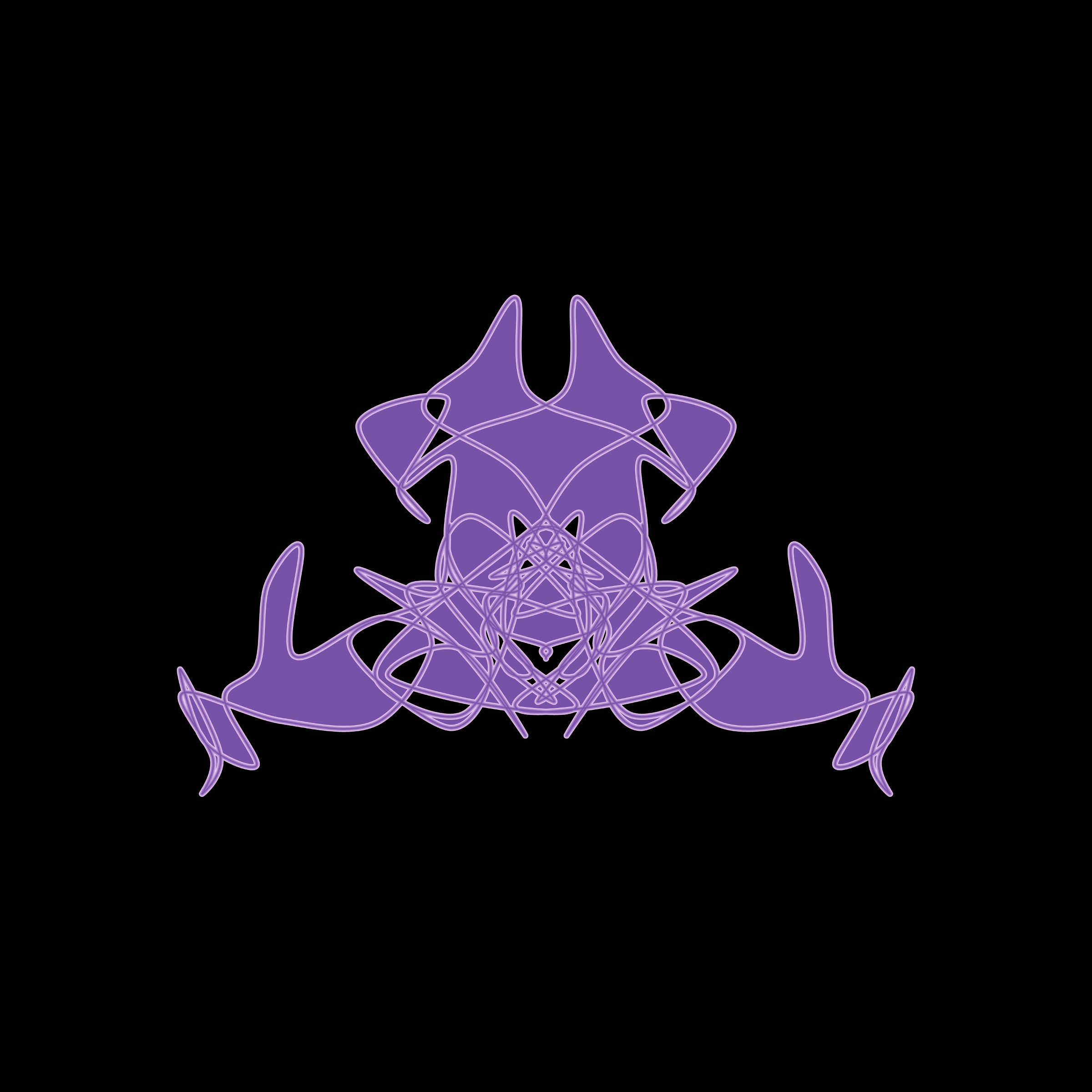 Art Blocks - Art Blocks v2 - Cryptoblots #1470 - NFT # 3001470