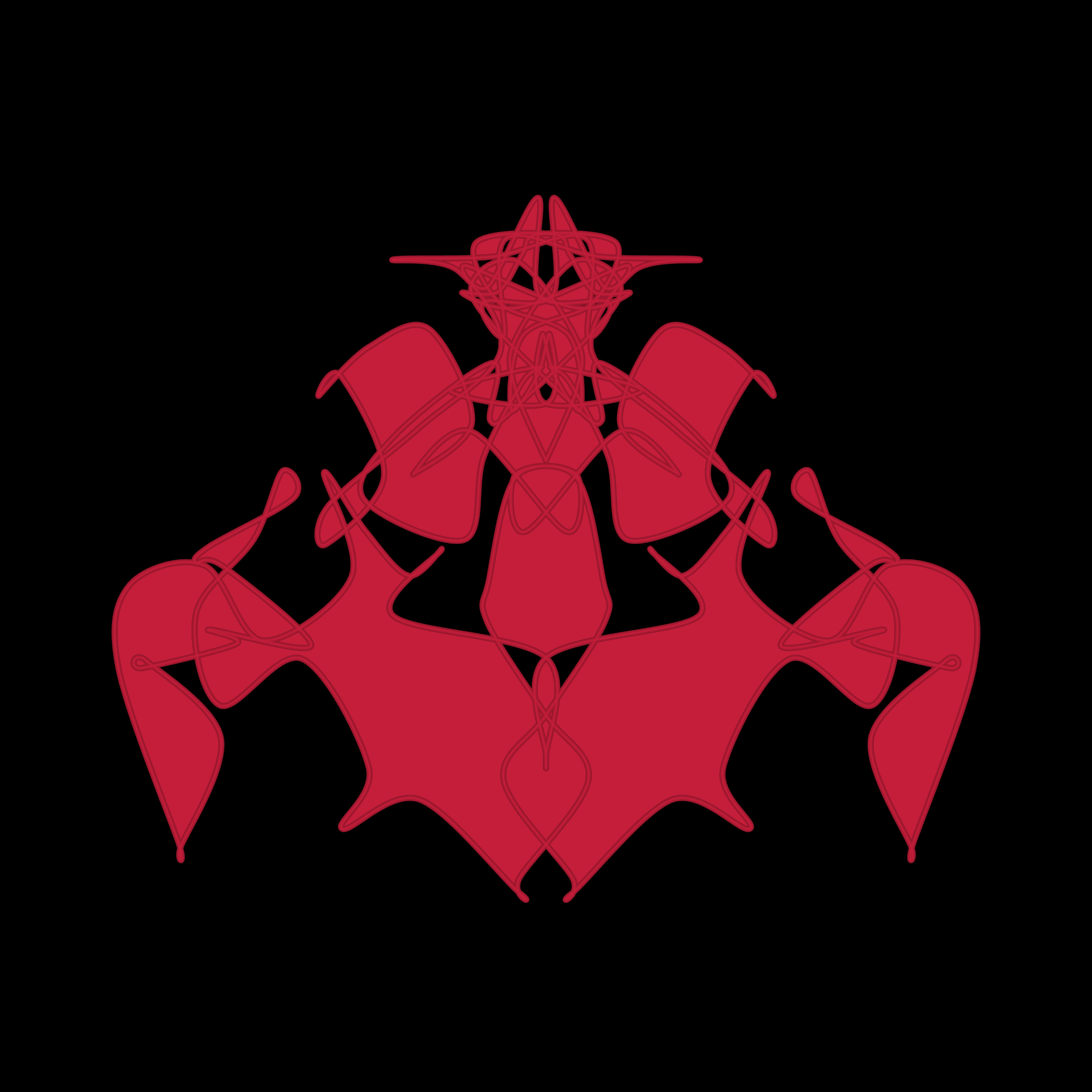 Art Blocks - Art Blocks v2 - Cryptoblots #1475 - NFT # 3001475