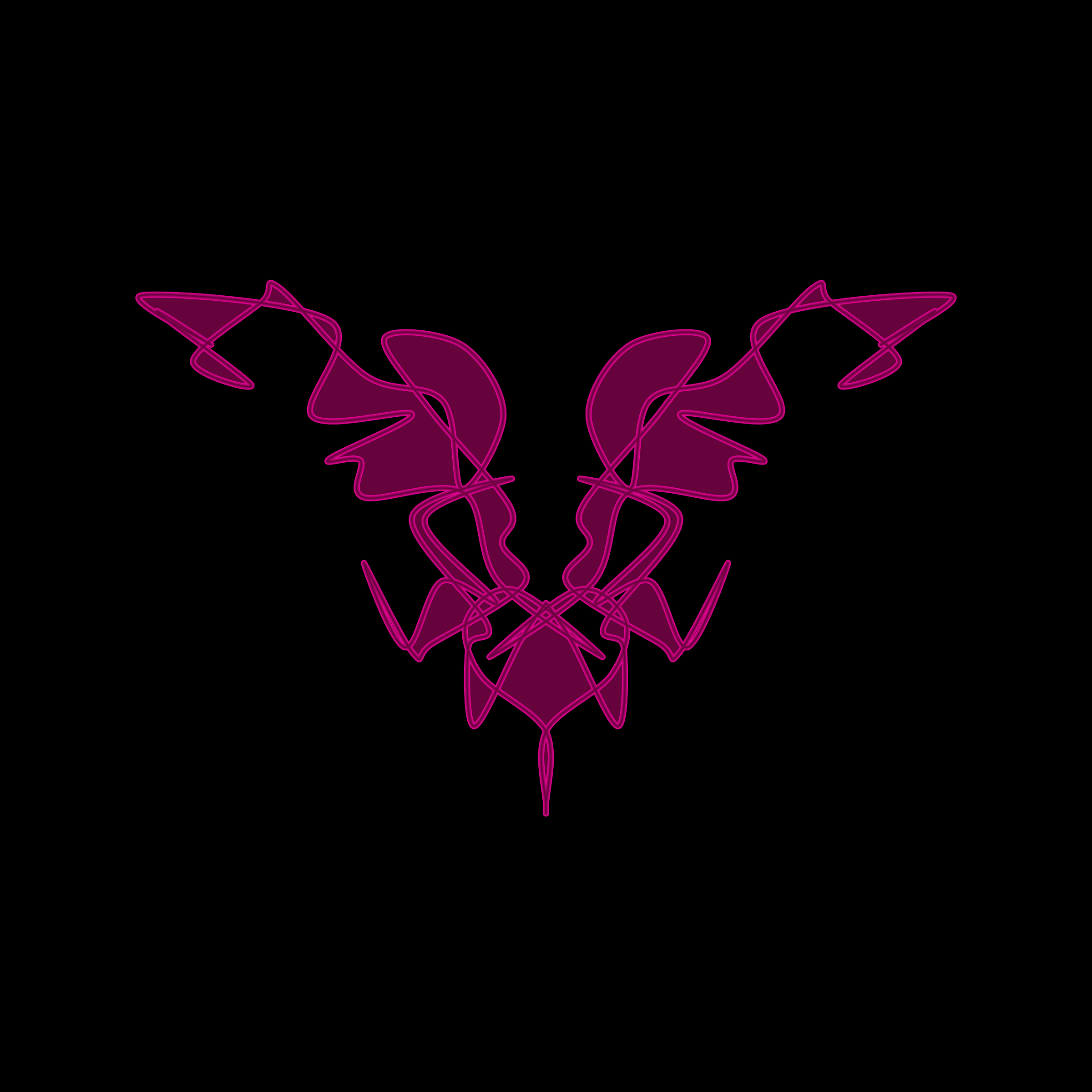 Art Blocks - Art Blocks v2 - Cryptoblots #1476 - NFT # 3001476