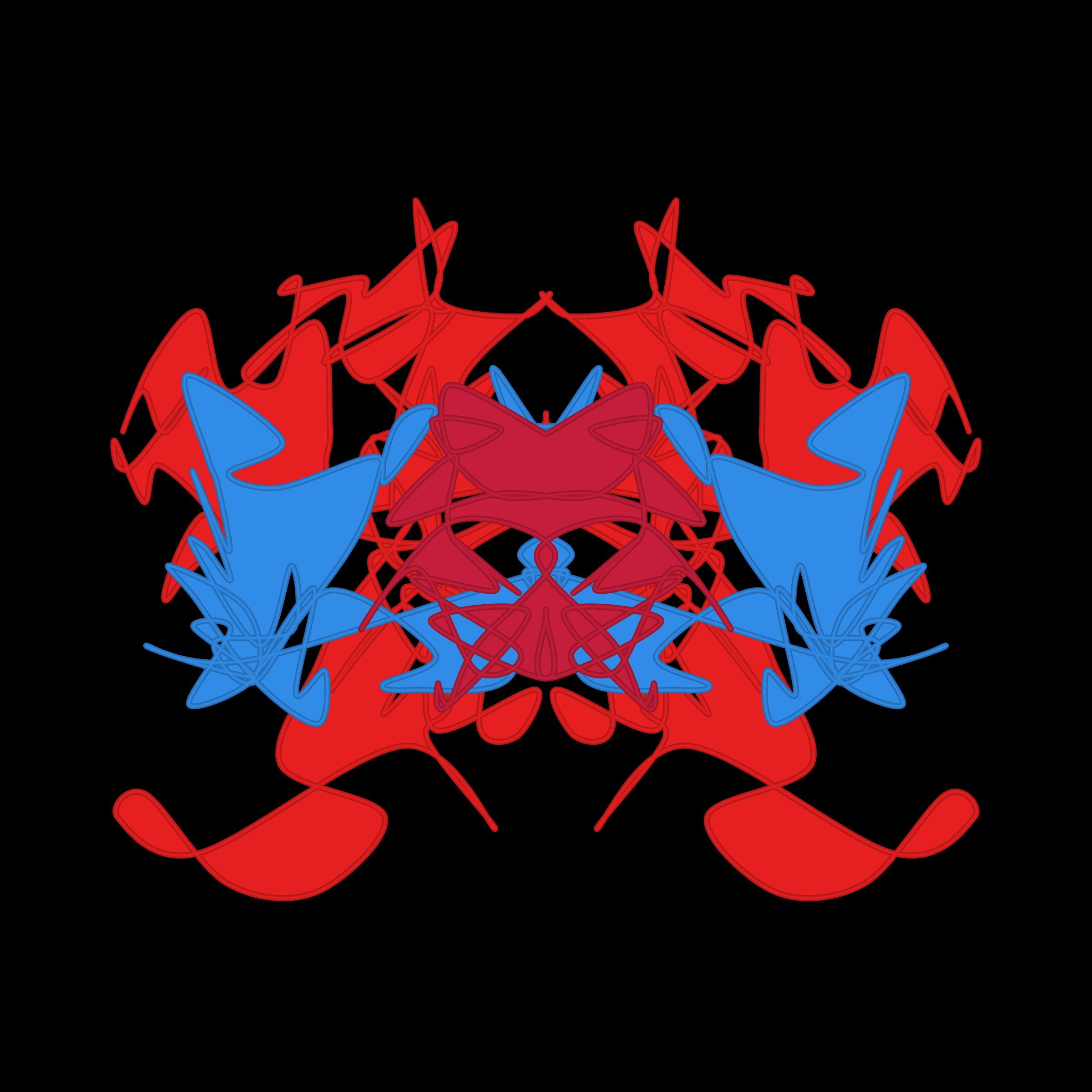 Art Blocks - Art Blocks v2 - Cryptoblots #1478 - NFT # 3001478