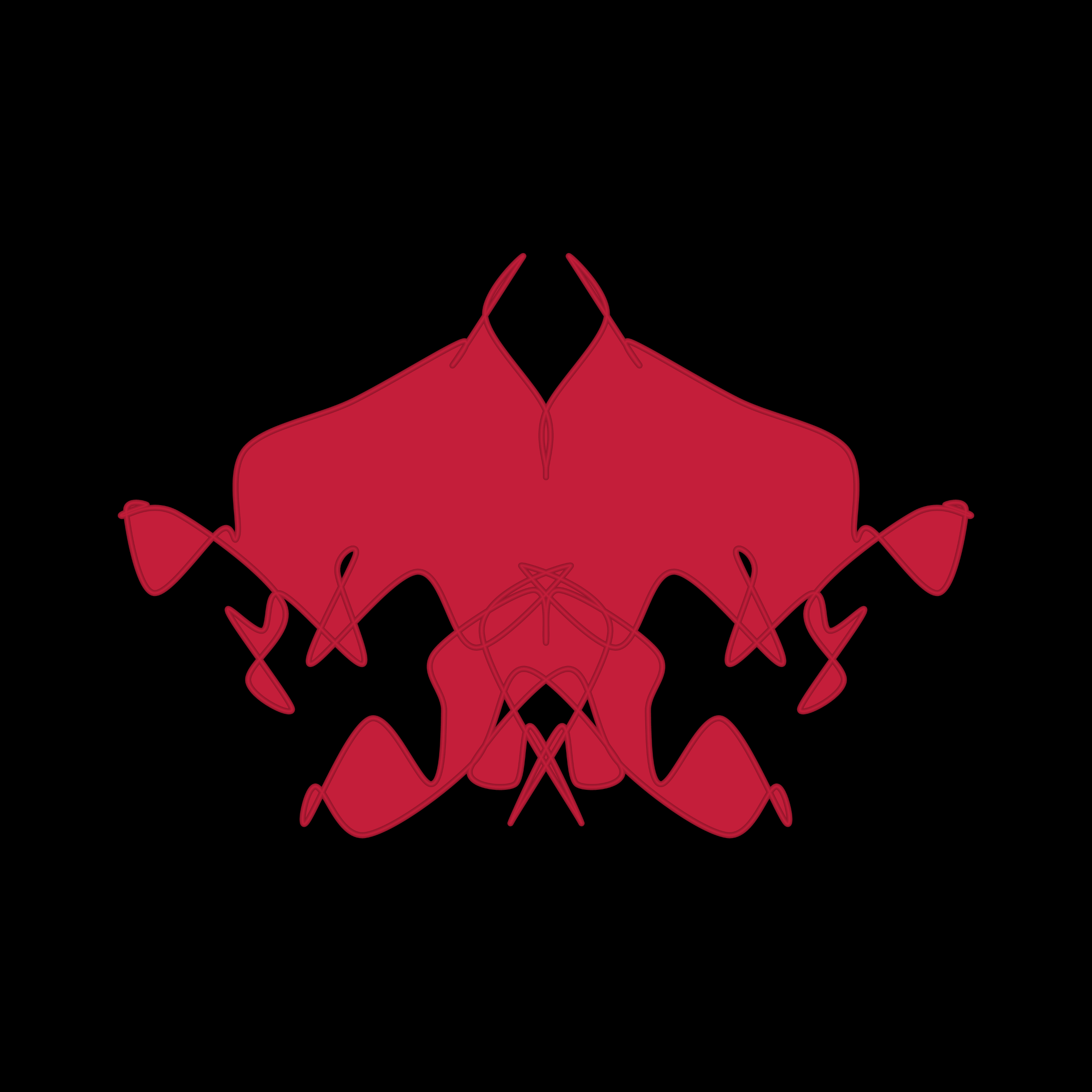 Art Blocks - Art Blocks v2 - Cryptoblots #1482 - NFT # 3001482