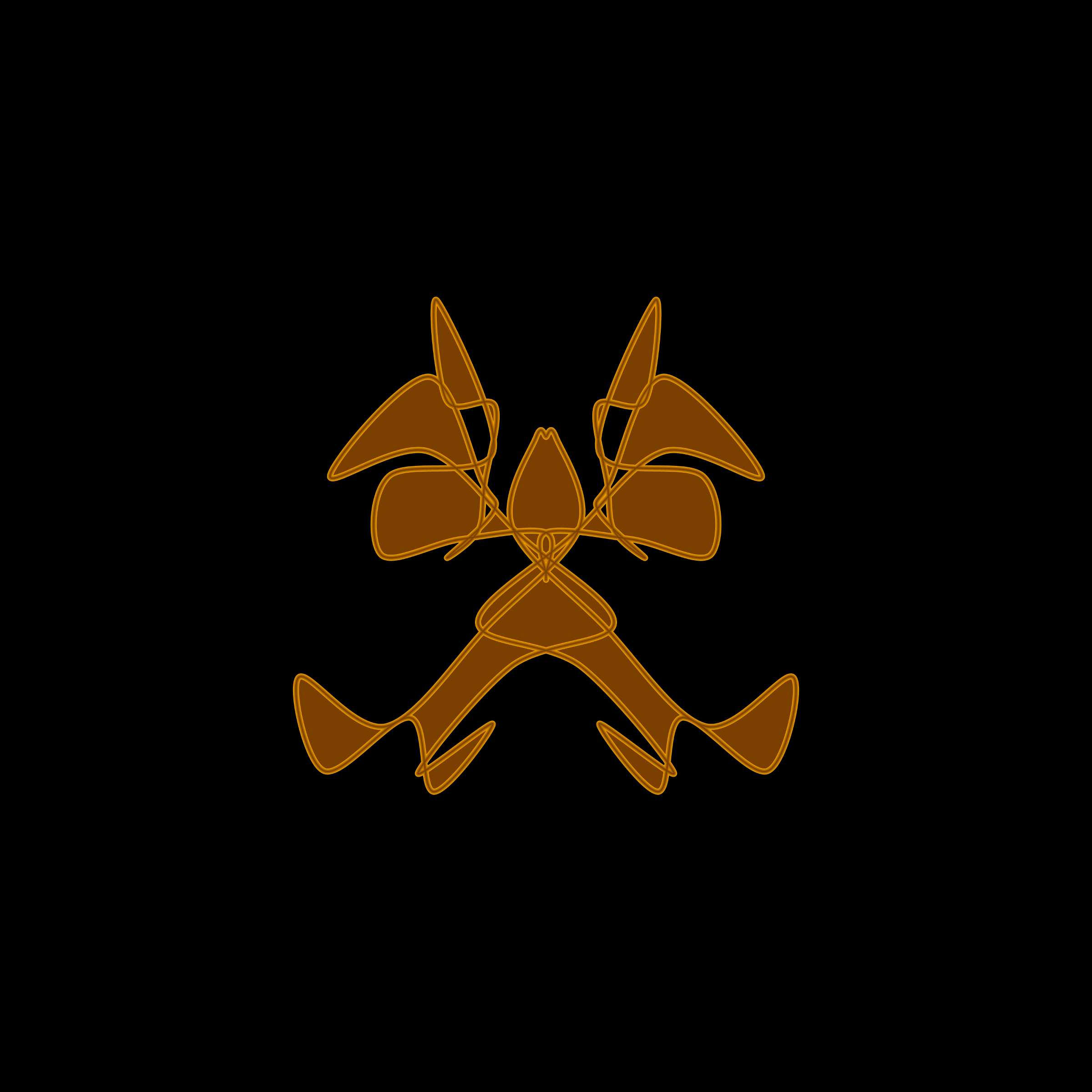 Art Blocks - Art Blocks v2 - Cryptoblots #1483 - NFT # 3001483