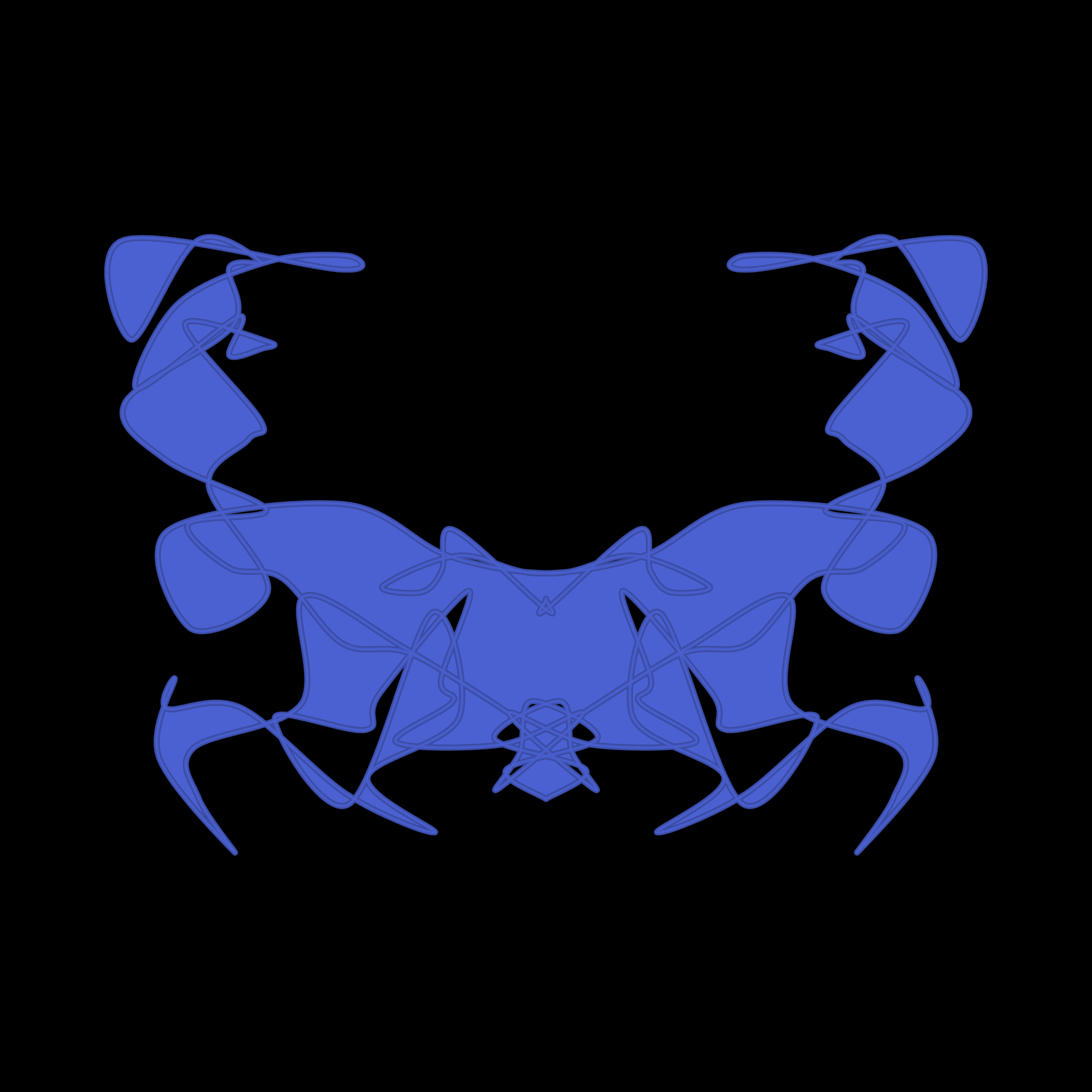 Art Blocks - Art Blocks v2 - Cryptoblots #1489 - NFT # 3001489