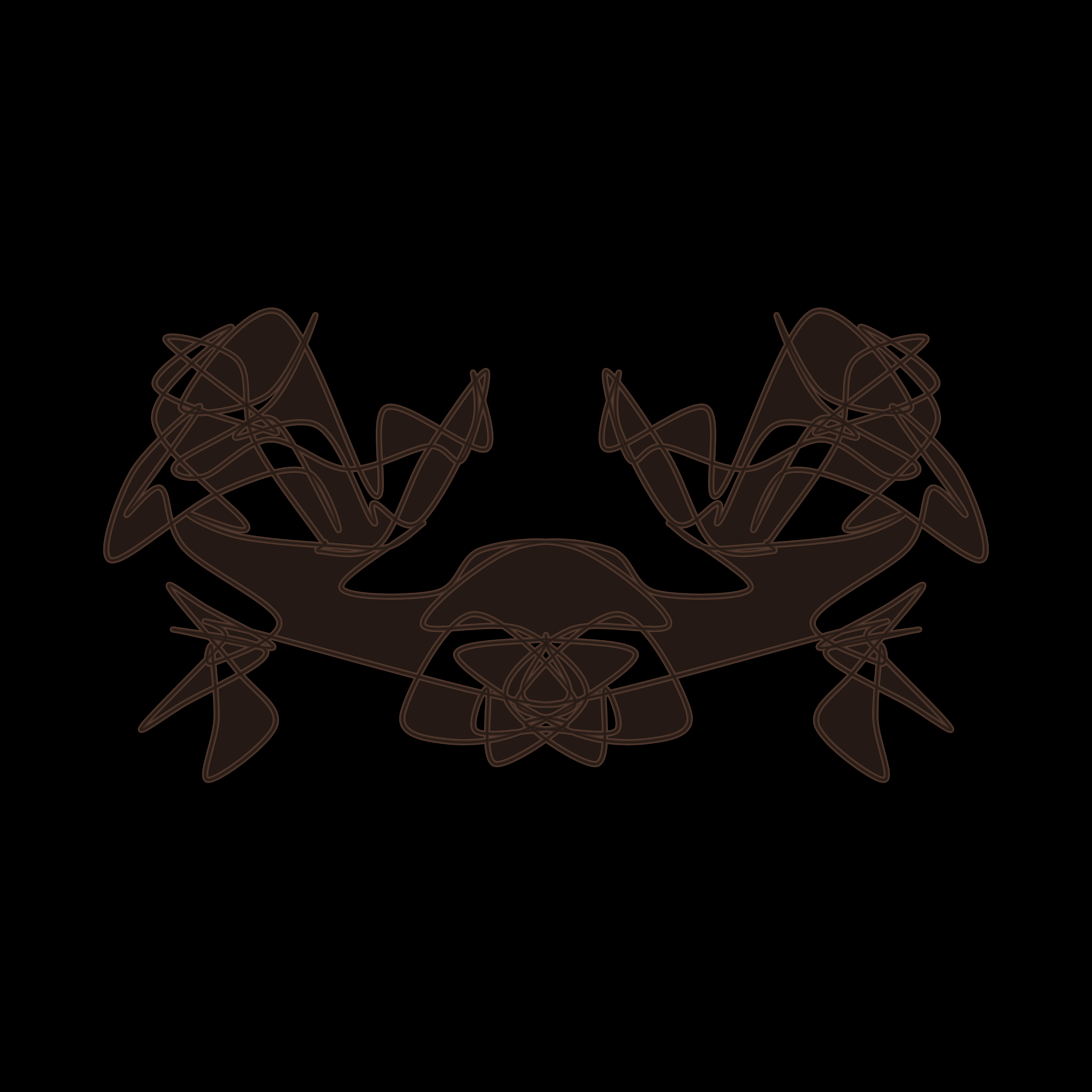 Art Blocks - Art Blocks v2 - Cryptoblots #1490 - NFT # 3001490