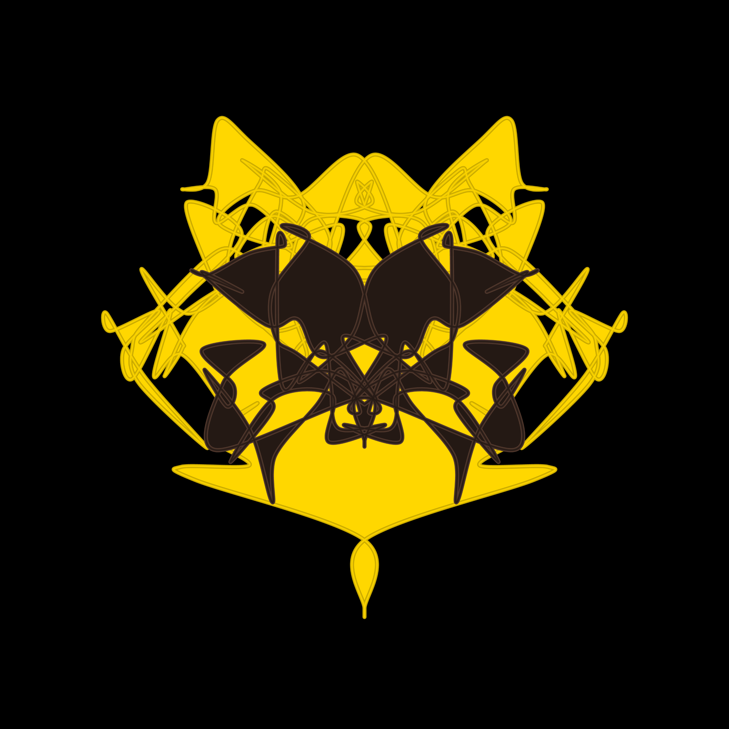 Art Blocks - Art Blocks v2 - Cryptoblots #1492 - NFT # 3001492