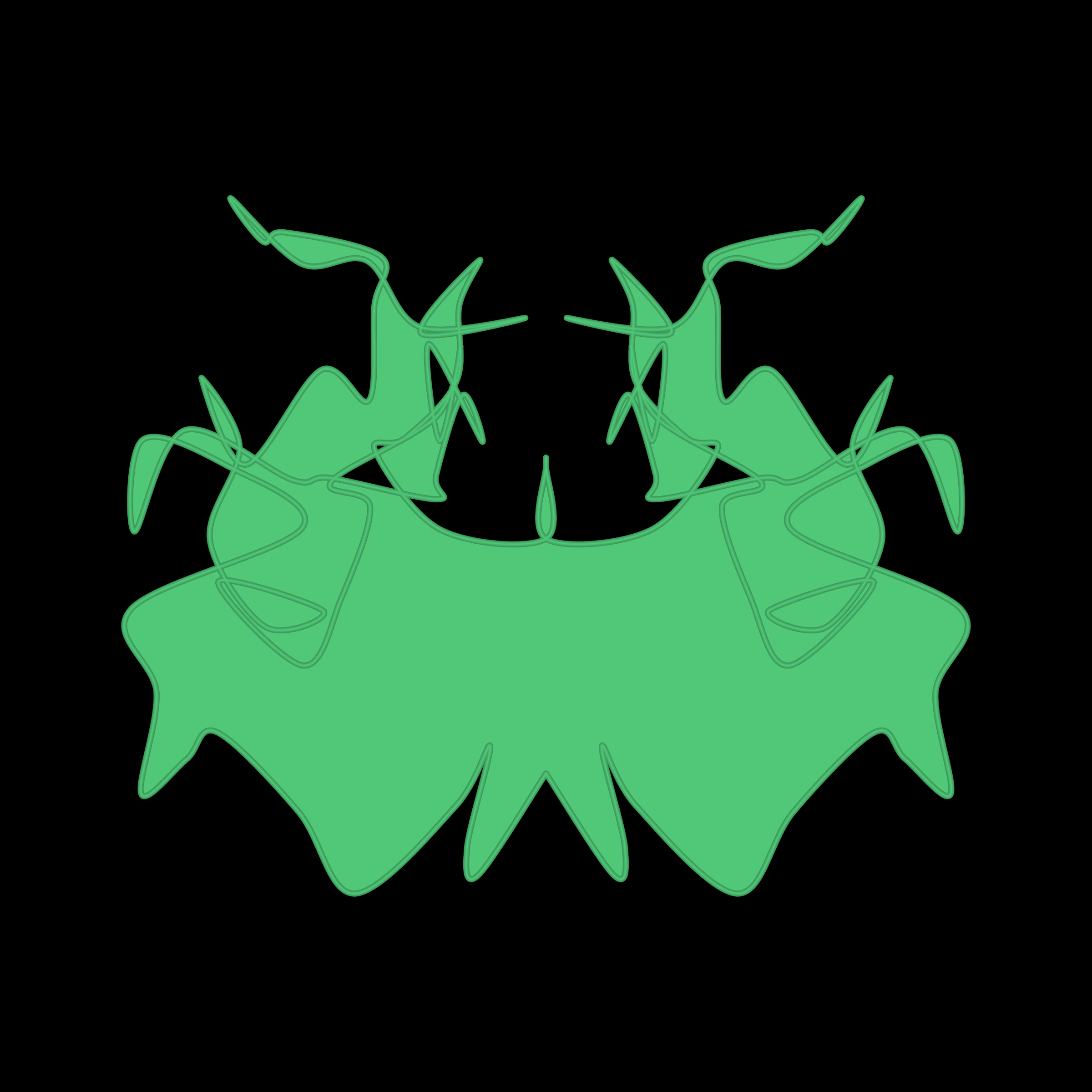 Art Blocks - Art Blocks v2 - Cryptoblots #1494 - NFT # 3001494