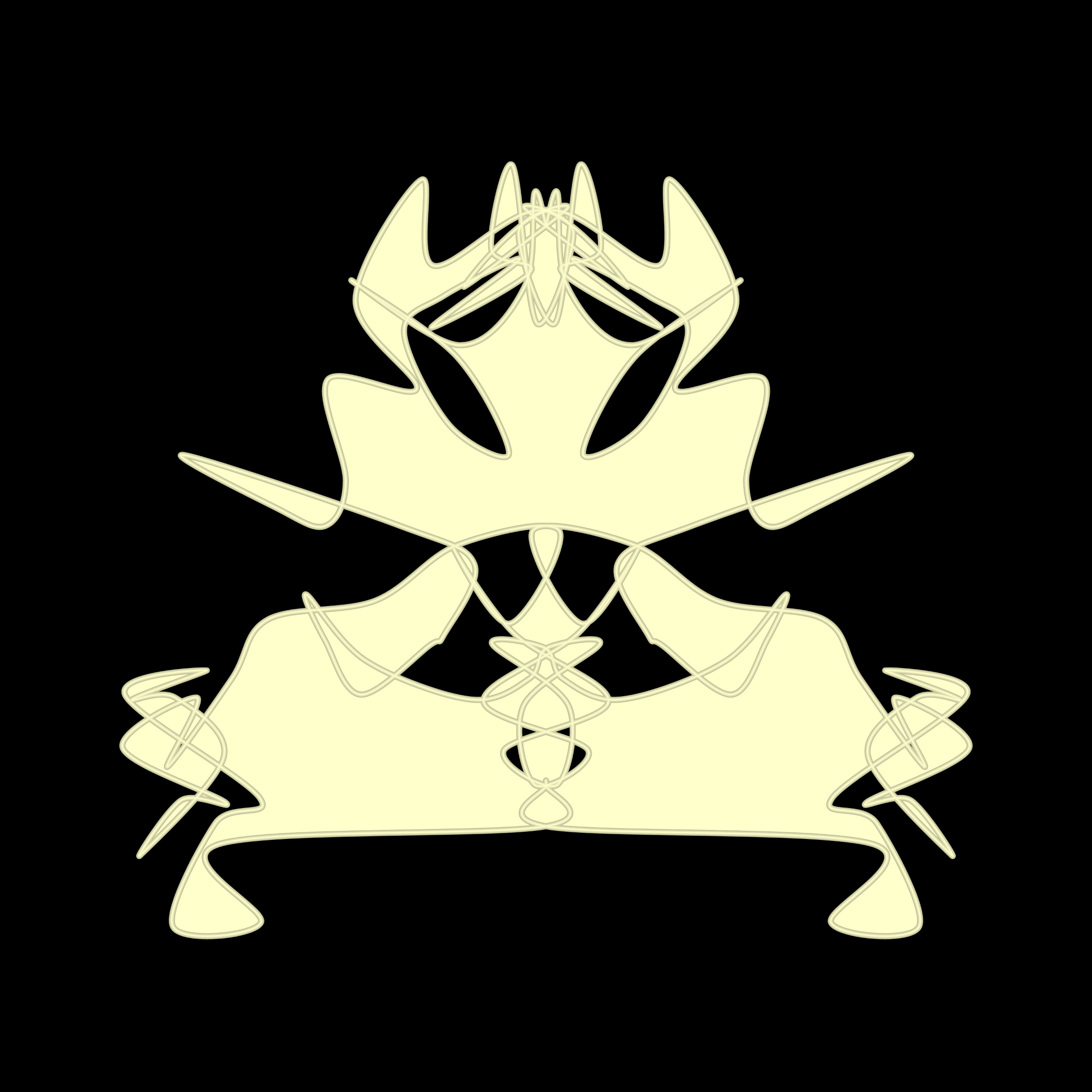 Art Blocks - Art Blocks v2 - Cryptoblots #1499 - NFT # 3001499