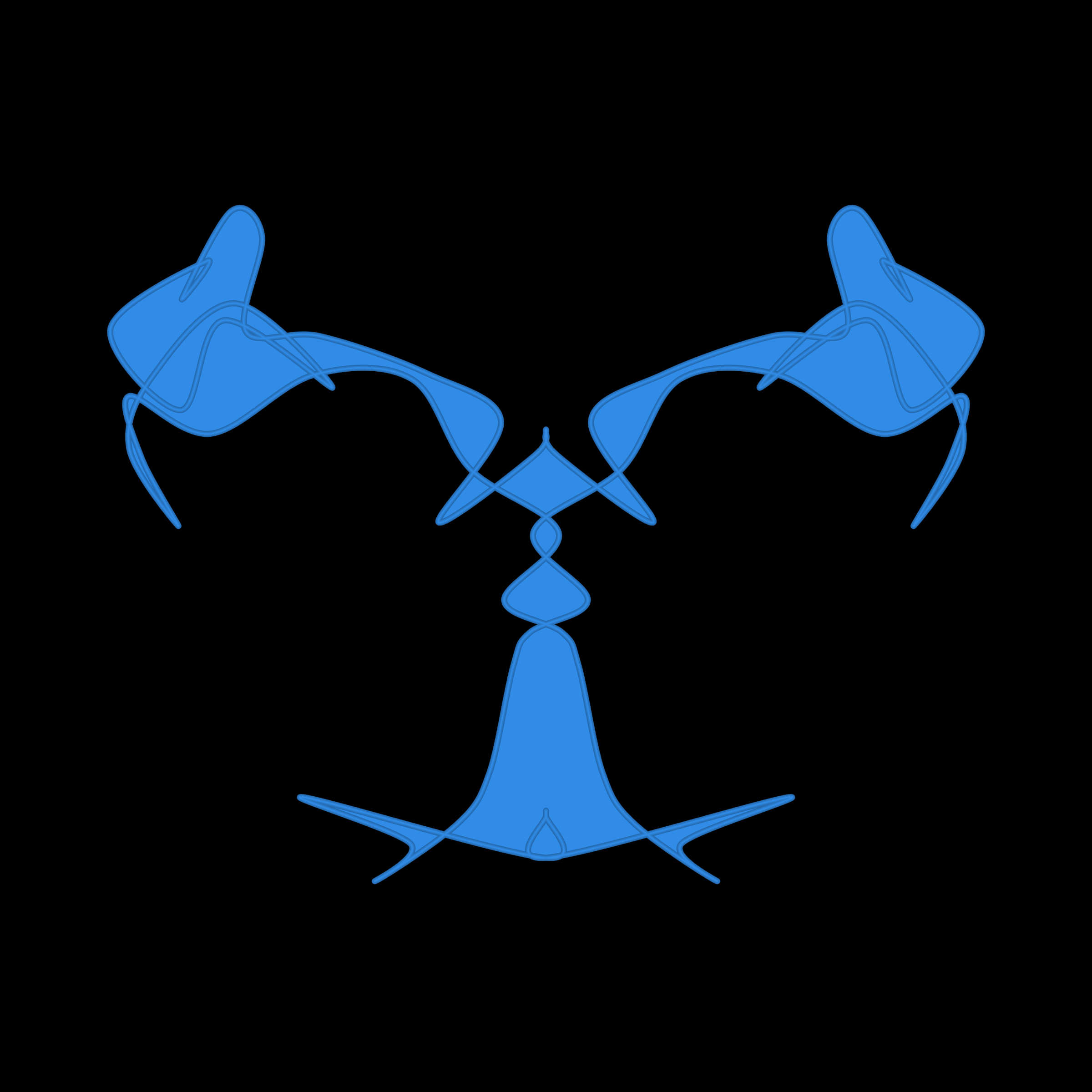 Art Blocks - Art Blocks v2 - Cryptoblots #1500 - NFT # 3001500