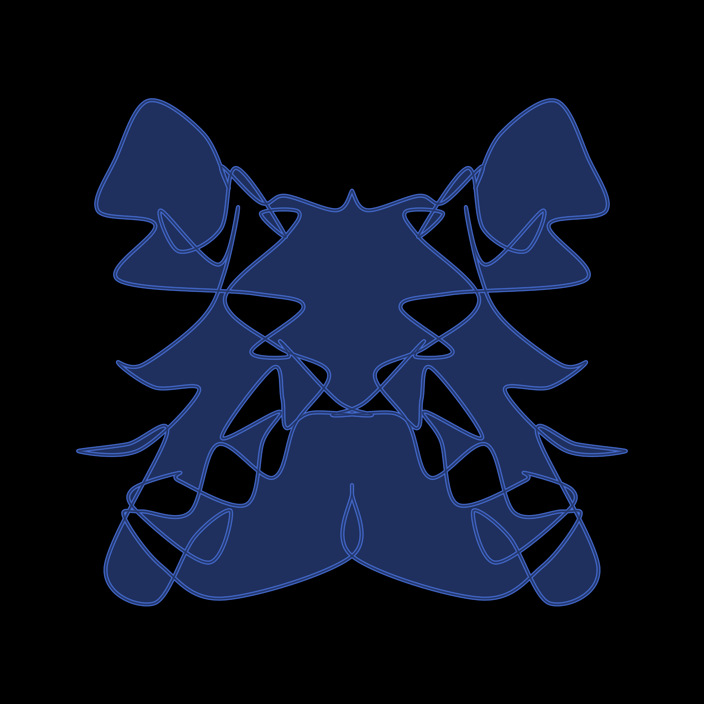 Art Blocks - Art Blocks v2 - Cryptoblots #1505 - NFT # 3001505