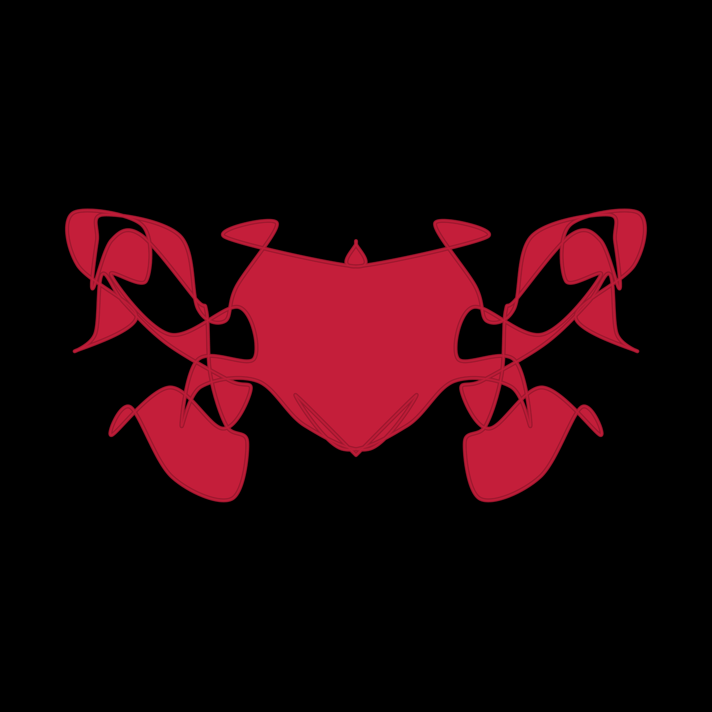 Art Blocks - Art Blocks v2 - Cryptoblots #1513 - NFT # 3001513