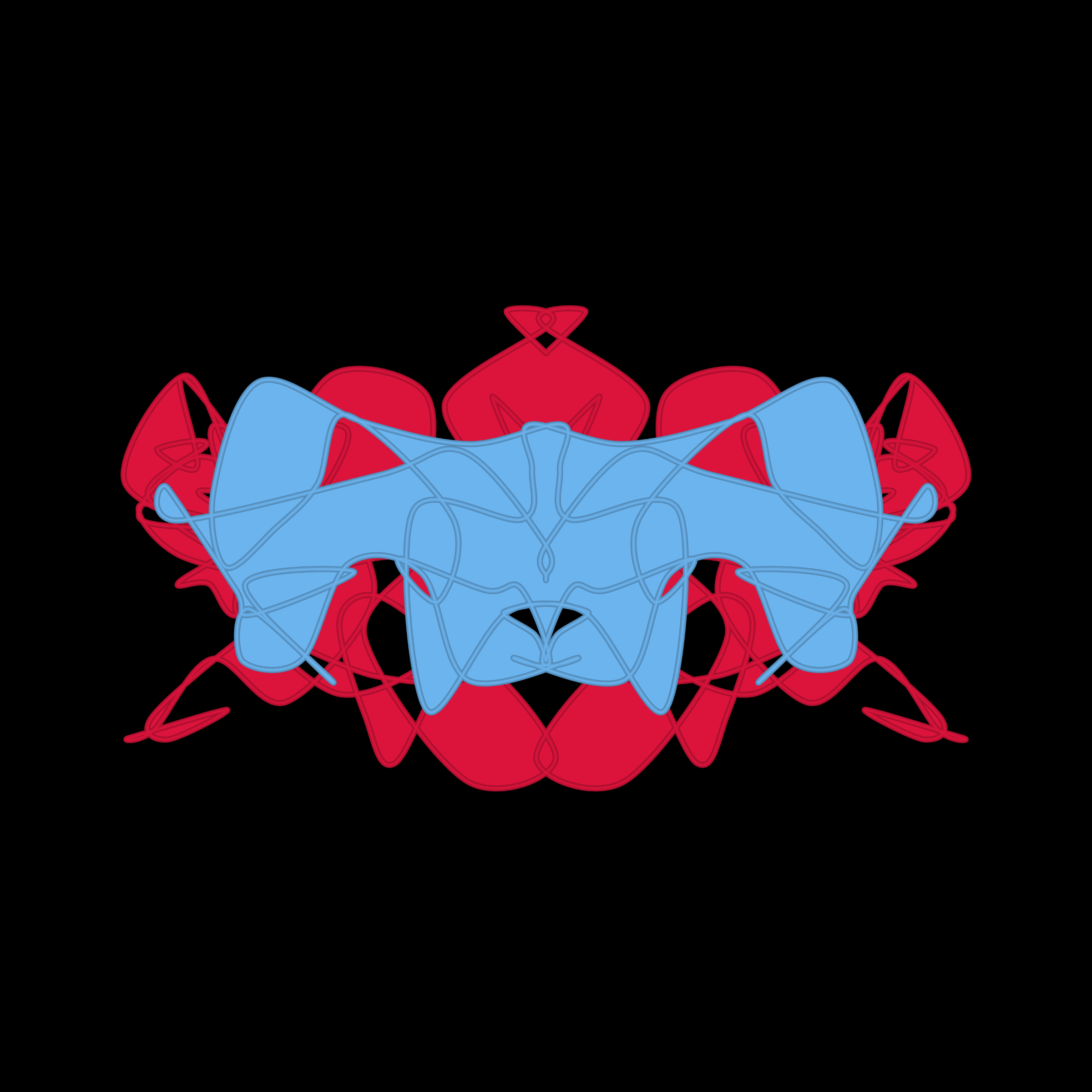 Art Blocks - Art Blocks v2 - Cryptoblots #1514 - NFT # 3001514