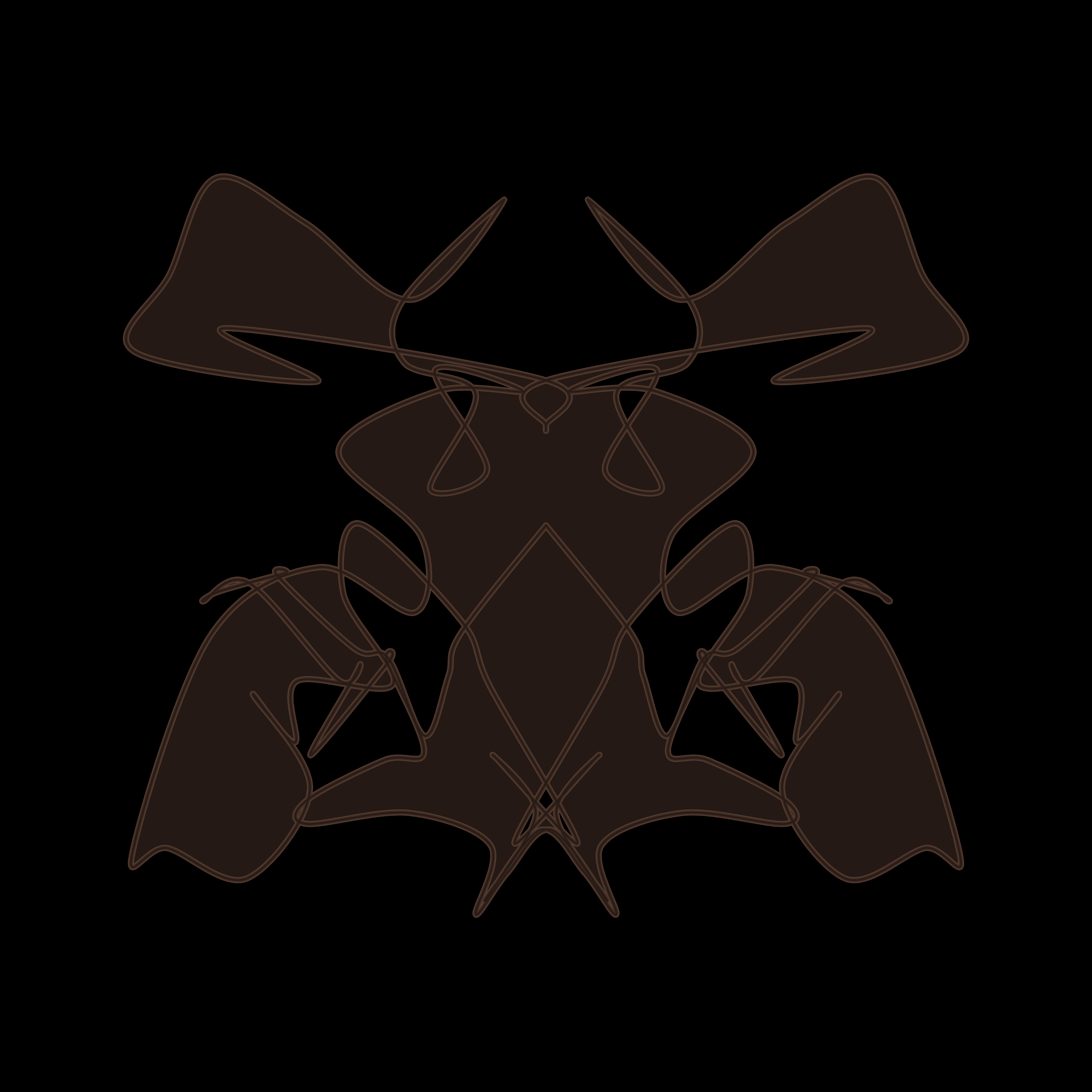 Art Blocks - Art Blocks v2 - Cryptoblots #1516 - NFT # 3001516