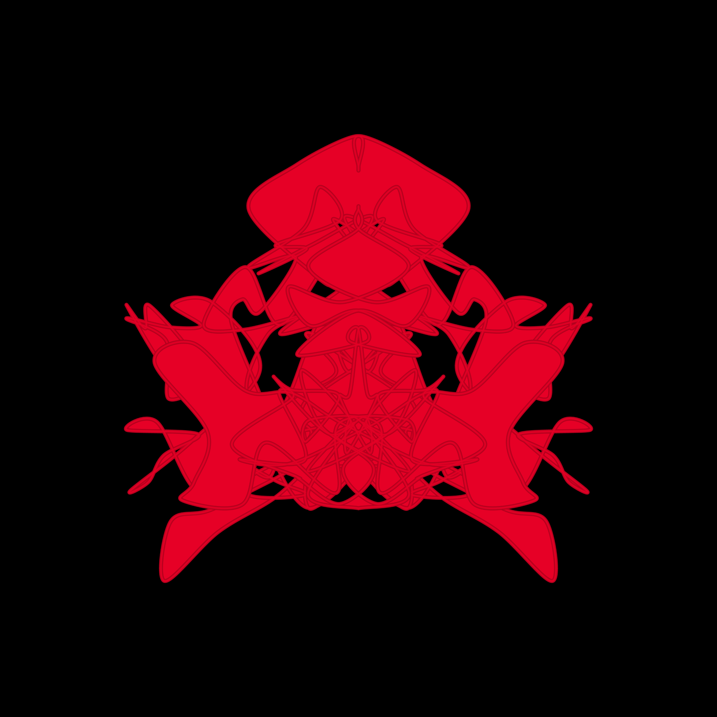 Art Blocks - Art Blocks v2 - Cryptoblots #1517 - NFT # 3001517