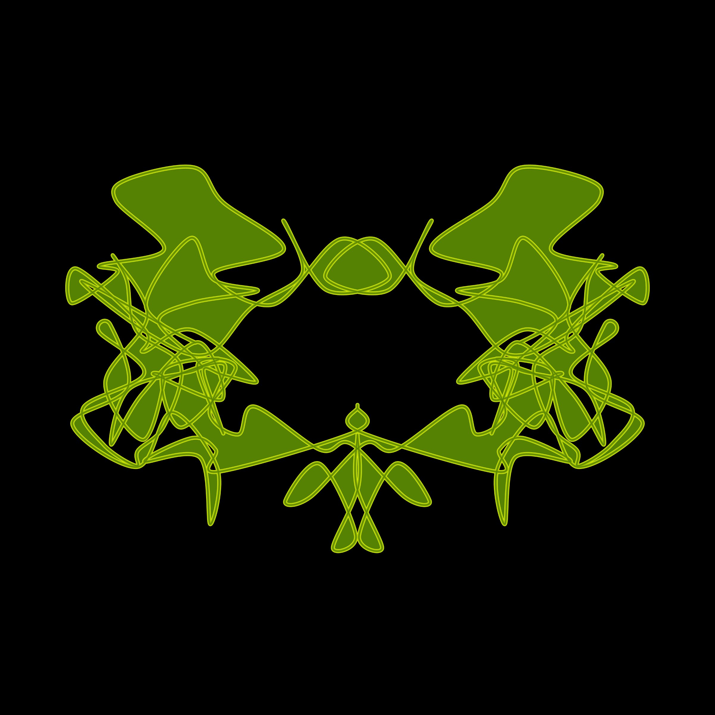 Art Blocks - Art Blocks v2 - Cryptoblots #1523 - NFT # 3001523