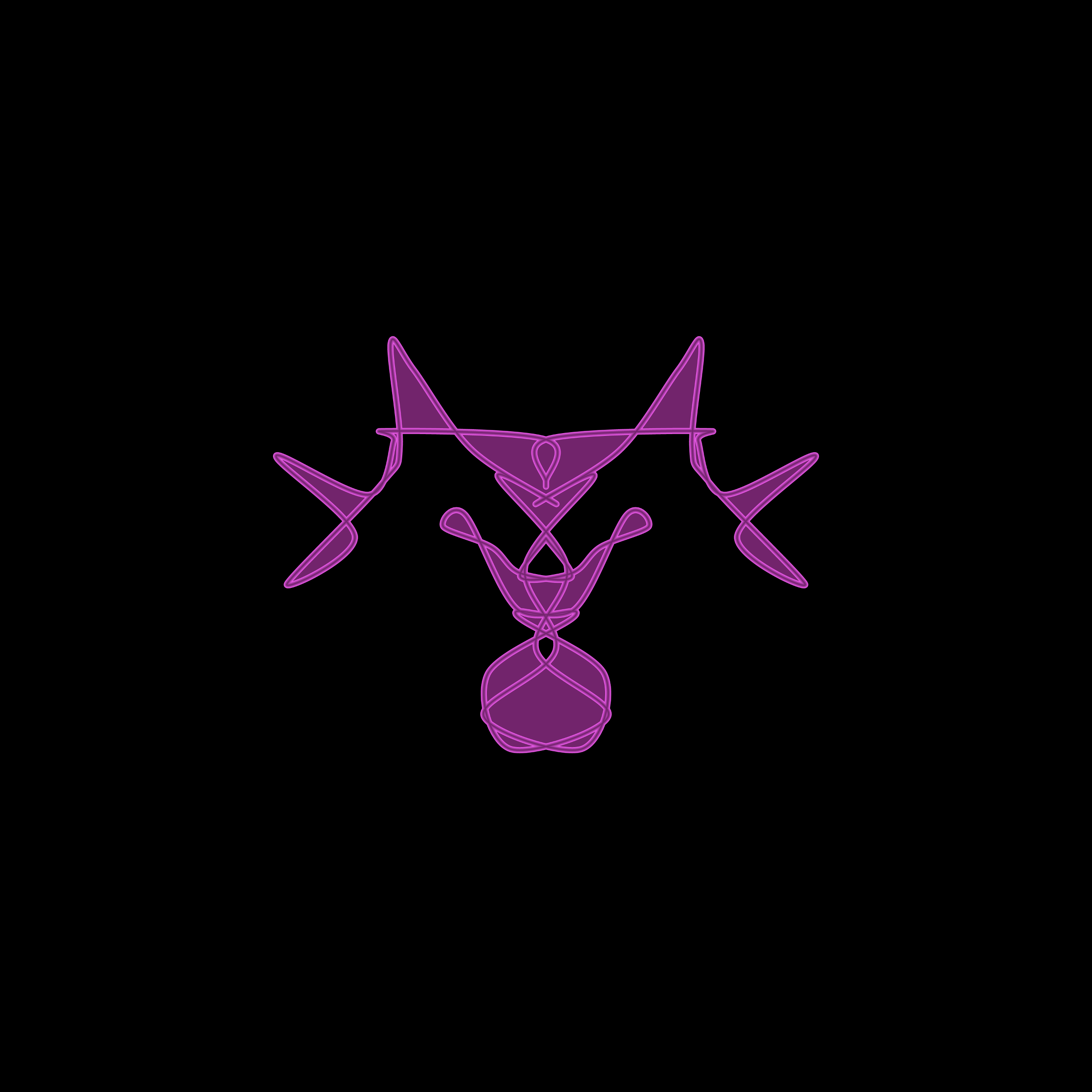 Art Blocks - Art Blocks v2 - Cryptoblots #1524 - NFT # 3001524