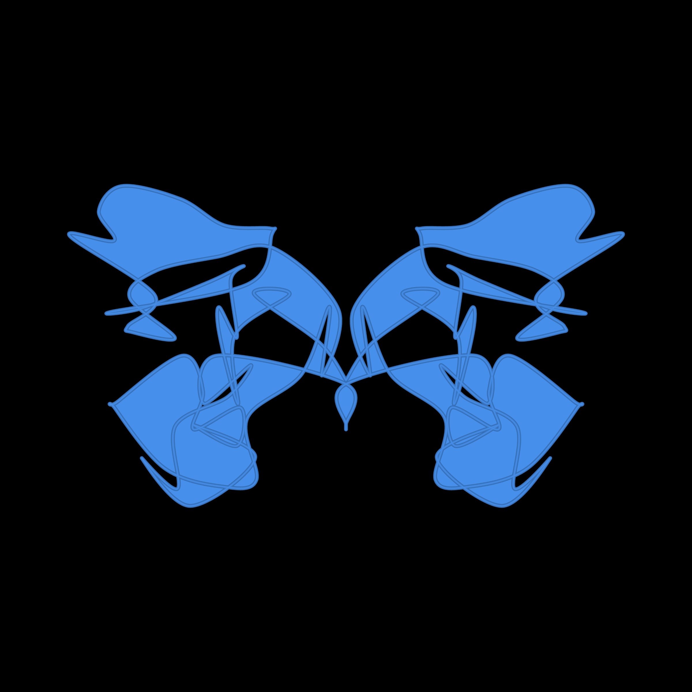 Art Blocks - Art Blocks v2 - Cryptoblots #1526 - NFT # 3001526