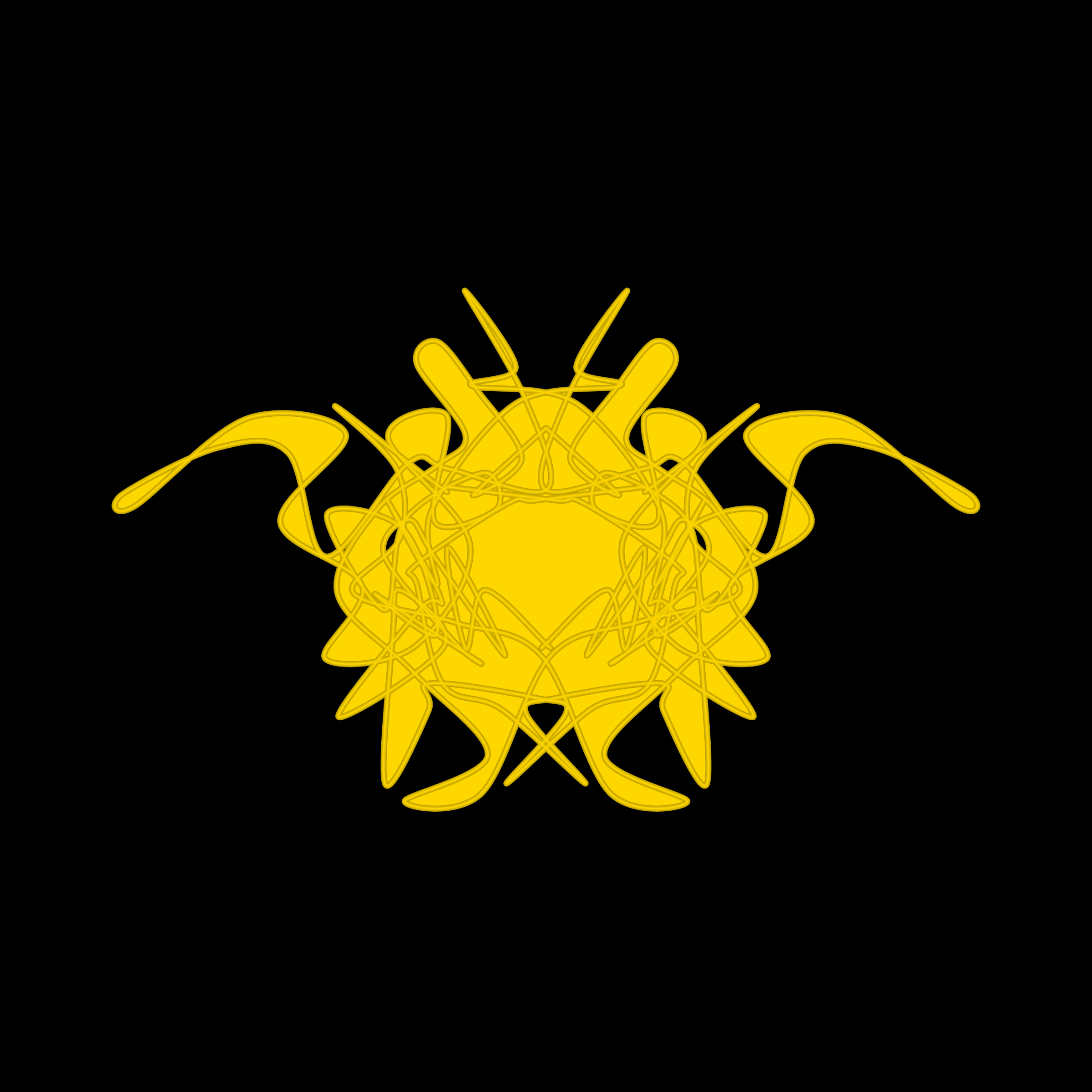 Art Blocks - Art Blocks v2 - Cryptoblots #1528 - NFT # 3001528