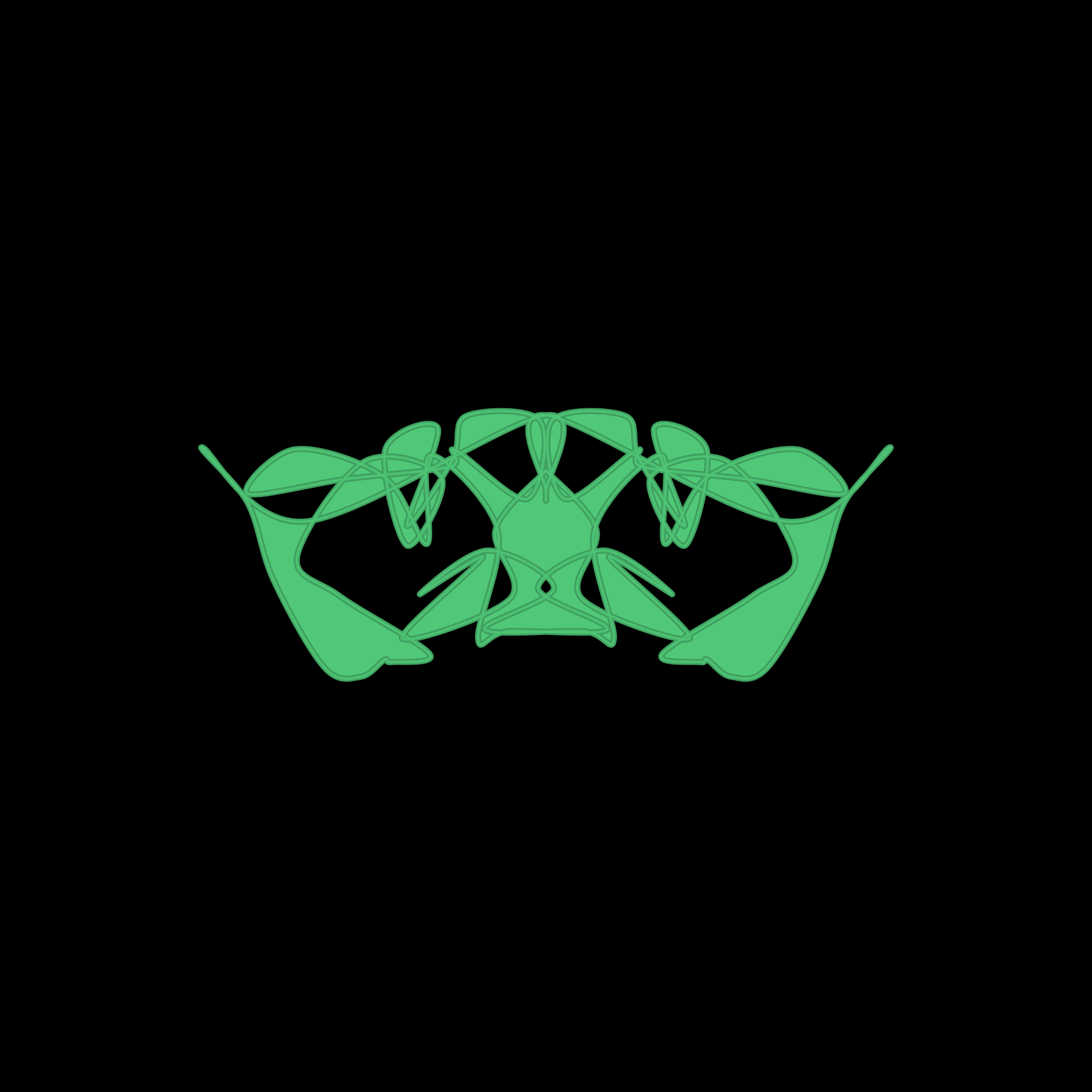 Art Blocks - Art Blocks v2 - Cryptoblots #1533 - NFT # 3001533