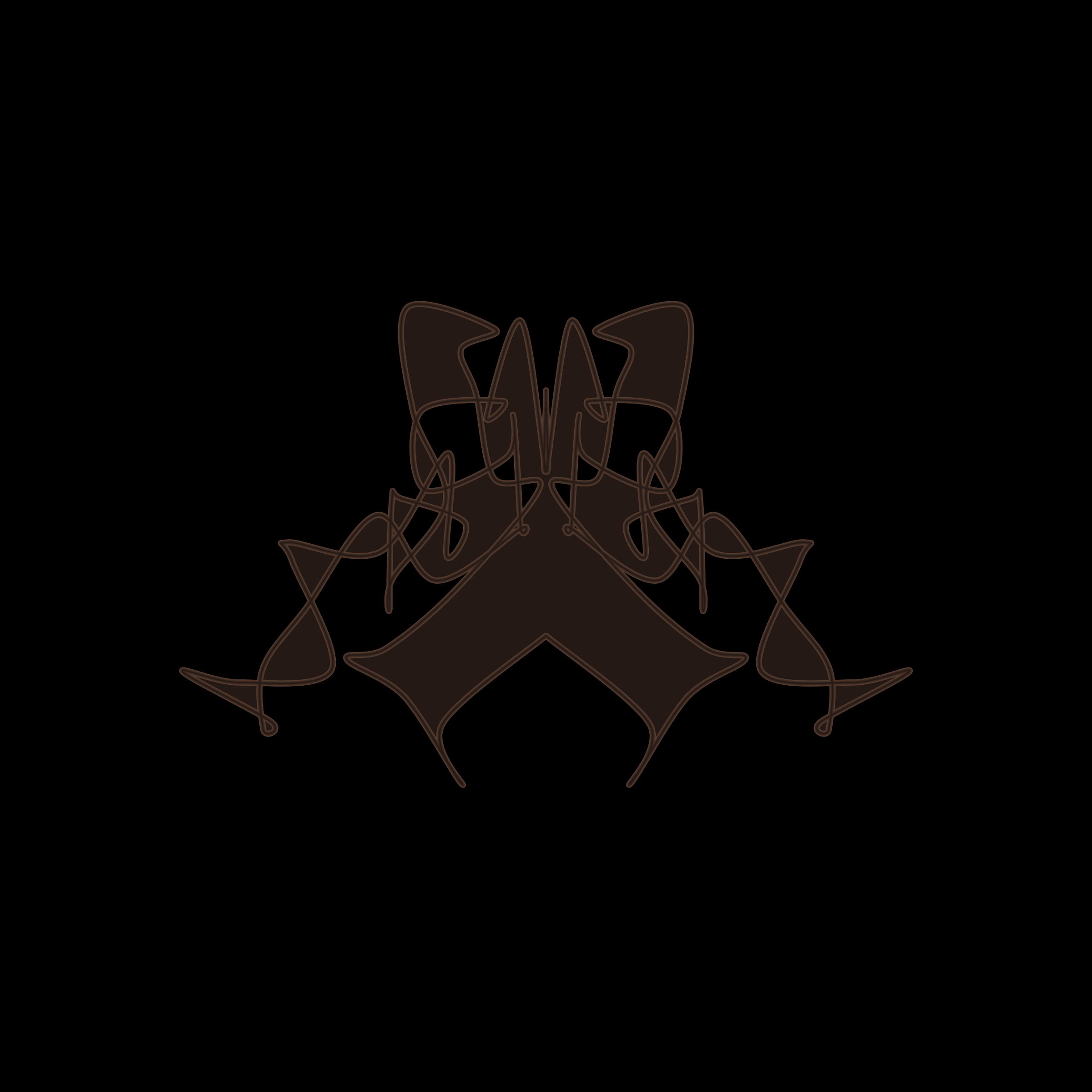 Art Blocks - Art Blocks v2 - Cryptoblots #1535 - NFT # 3001535