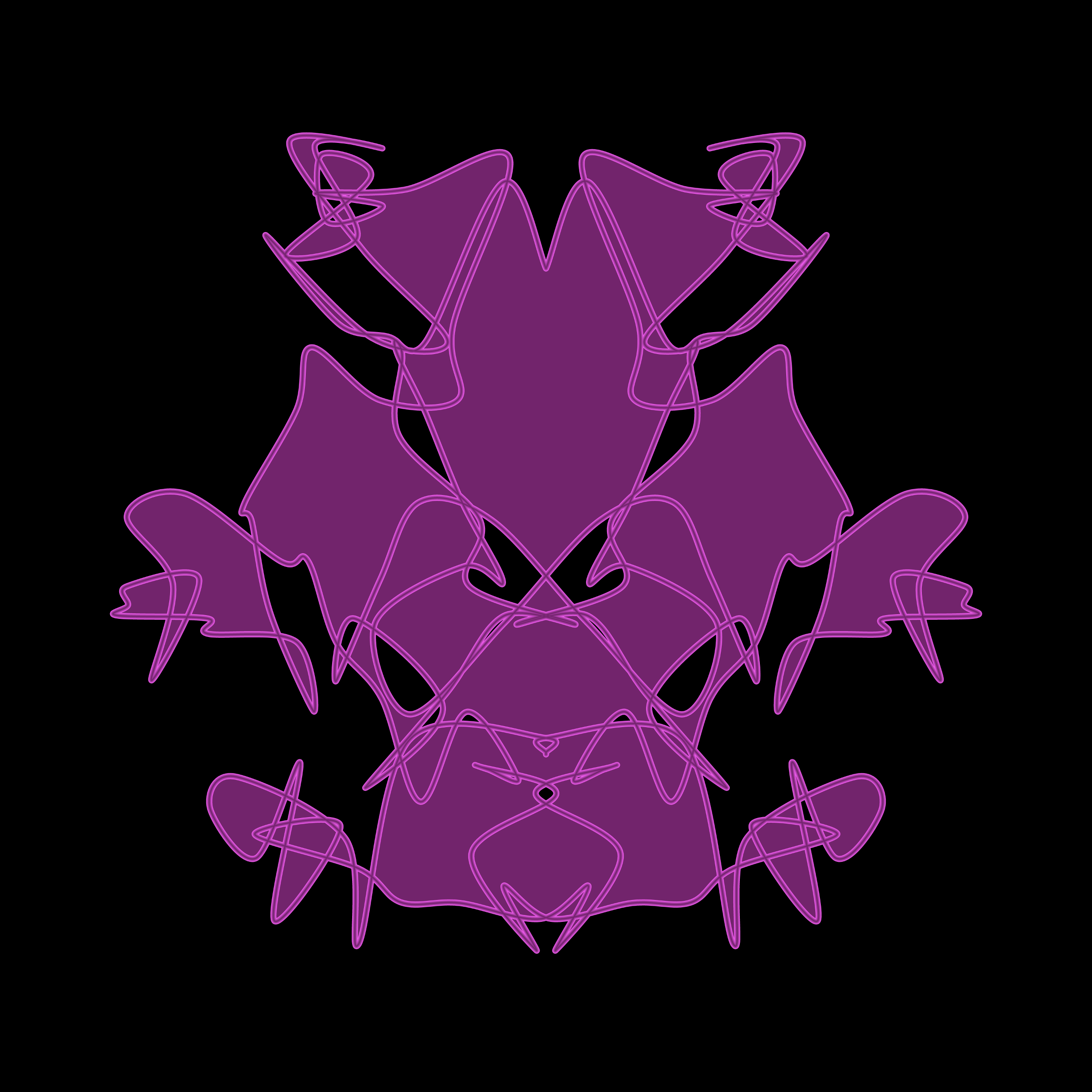 Art Blocks - Art Blocks v2 - Cryptoblots #1536 - NFT # 3001536