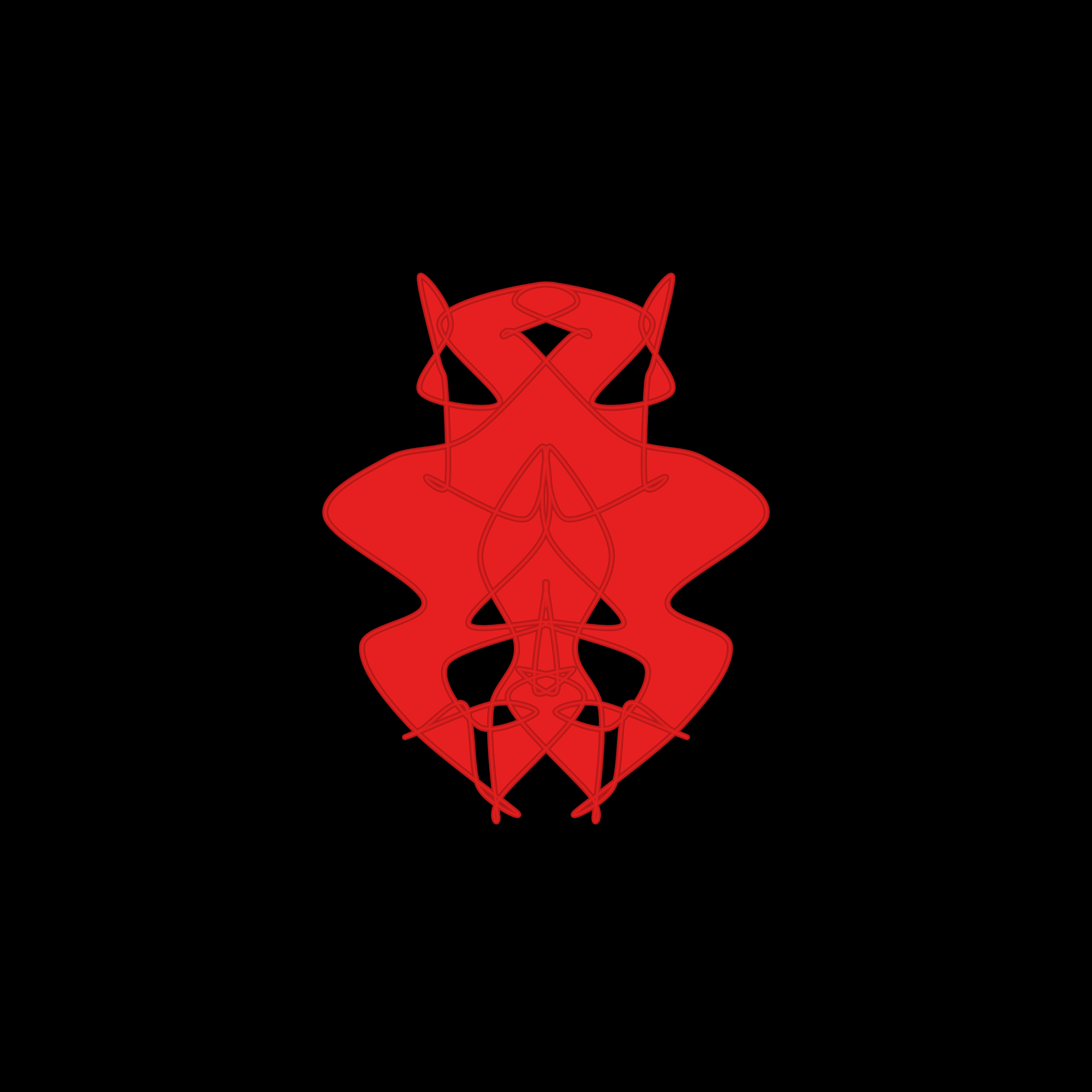 Art Blocks - Art Blocks v2 - Cryptoblots #1540 - NFT # 3001540