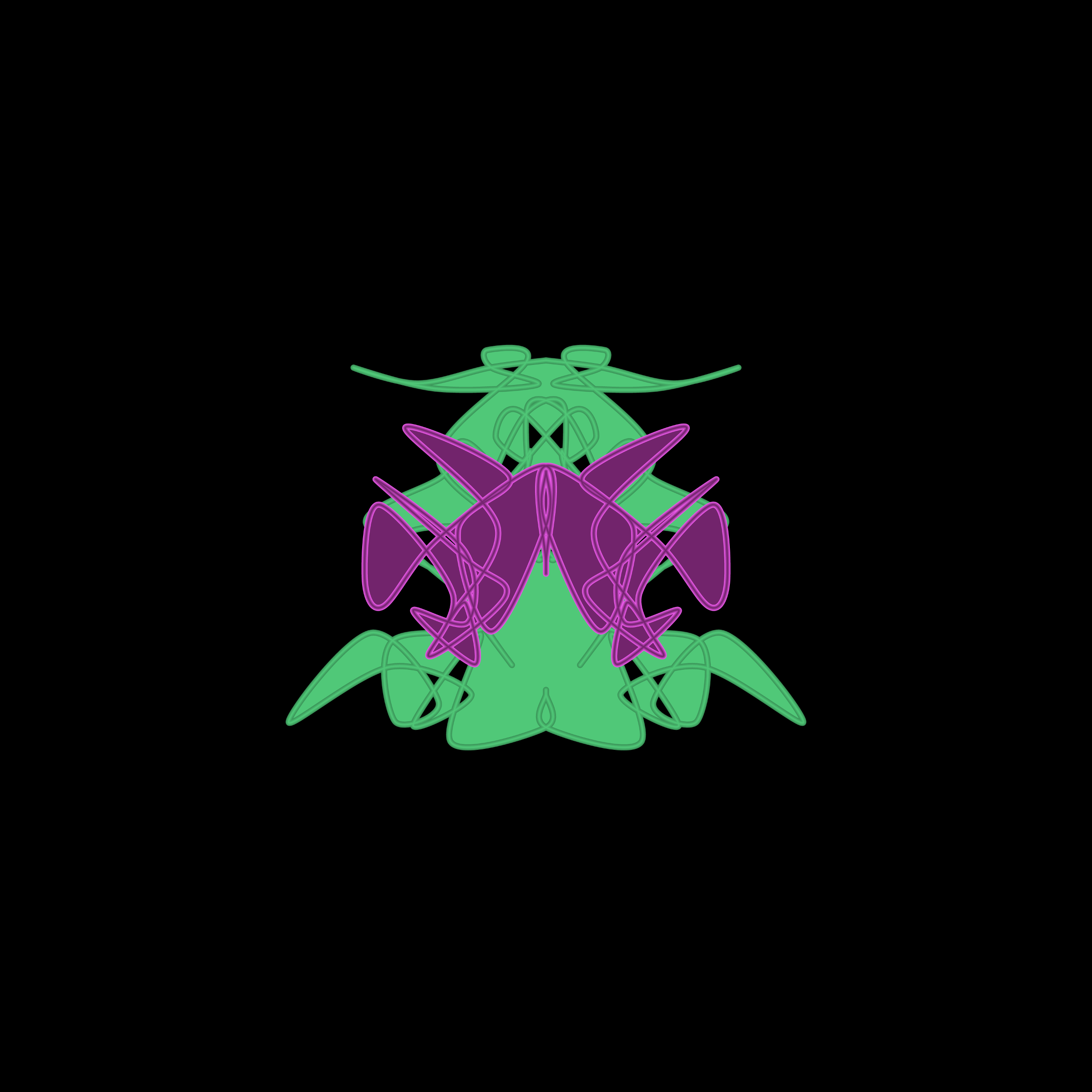 Art Blocks - Art Blocks v2 - Cryptoblots #1541 - NFT # 3001541