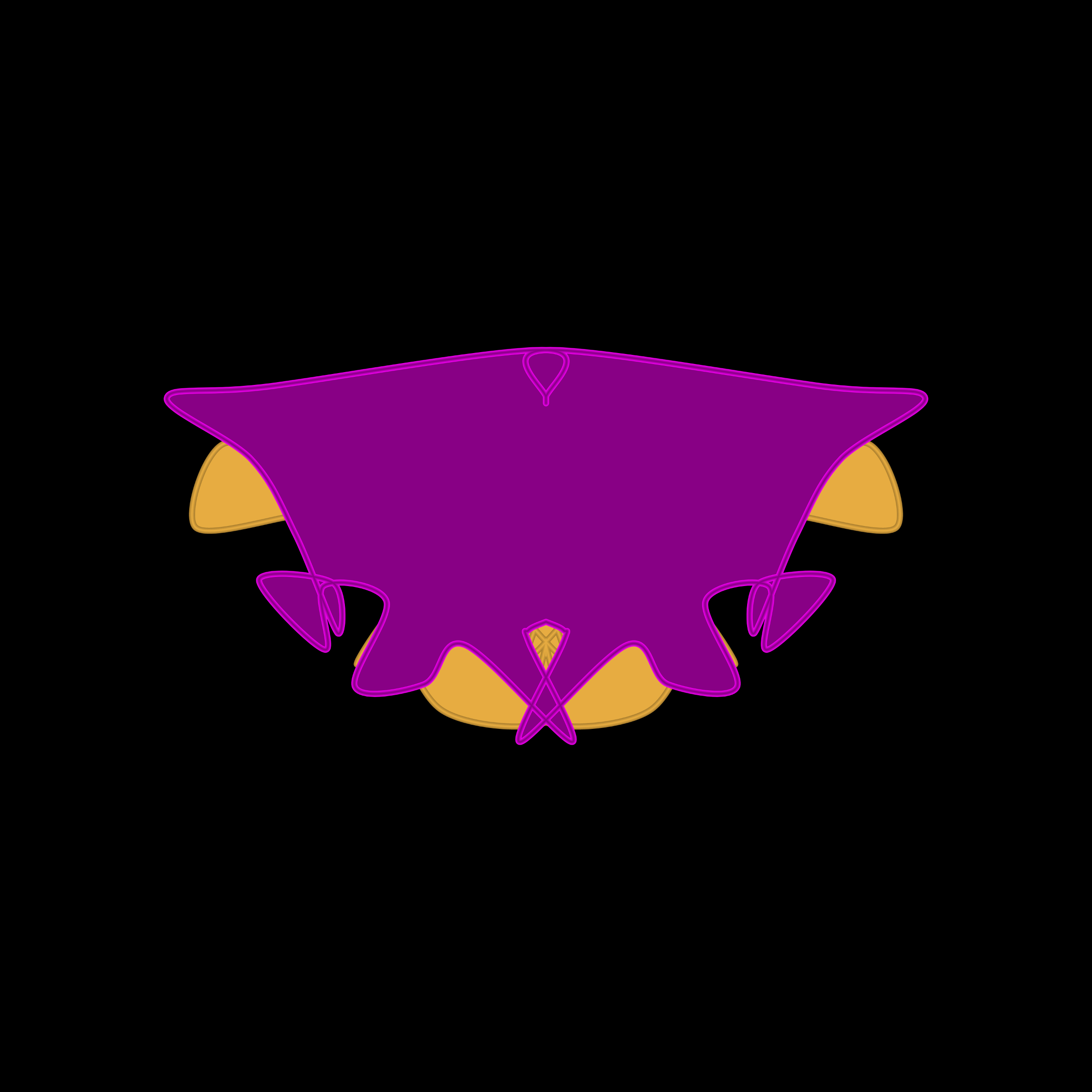 Art Blocks - Art Blocks v2 - Cryptoblots #1543 - NFT # 3001543