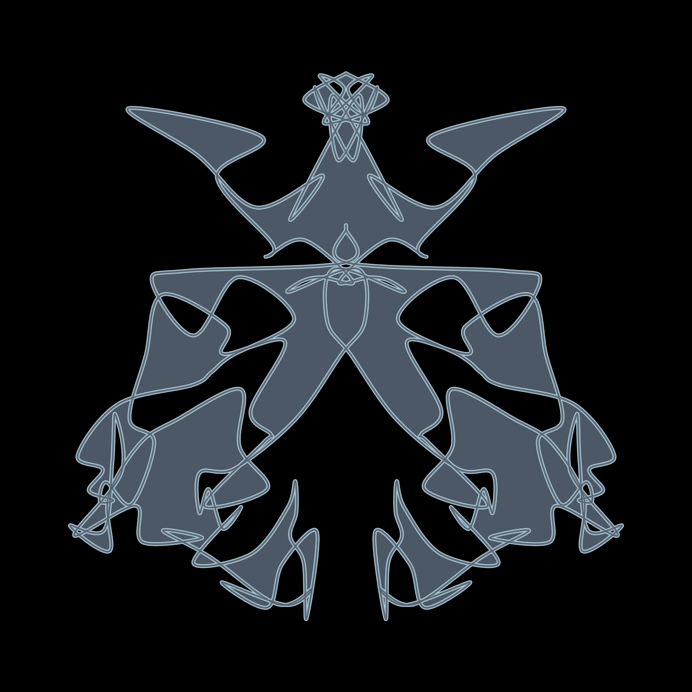 Art Blocks - Art Blocks v2 - Cryptoblots #1549 - NFT # 3001549