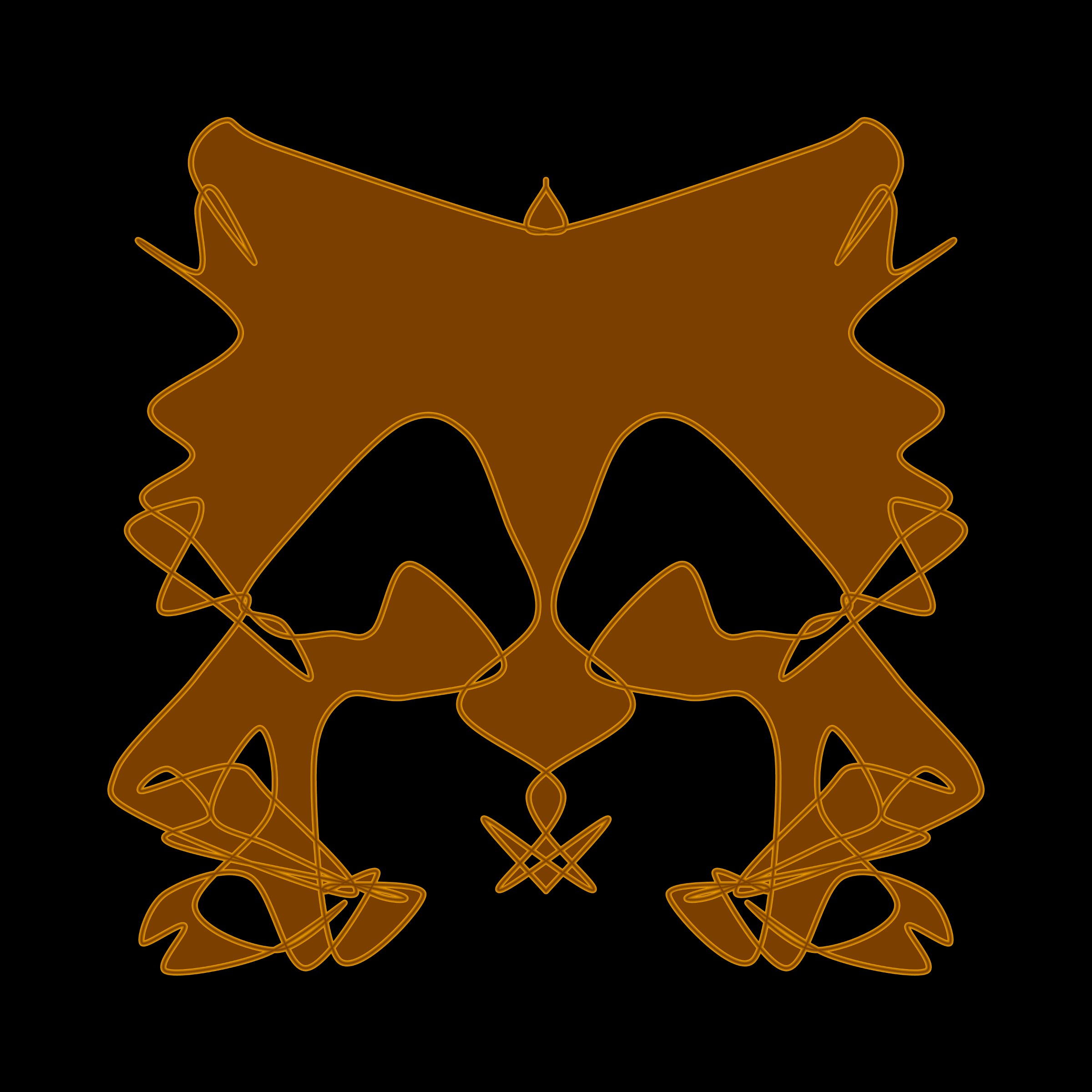 Art Blocks - Art Blocks v2 - Cryptoblots #1552 - NFT # 3001552