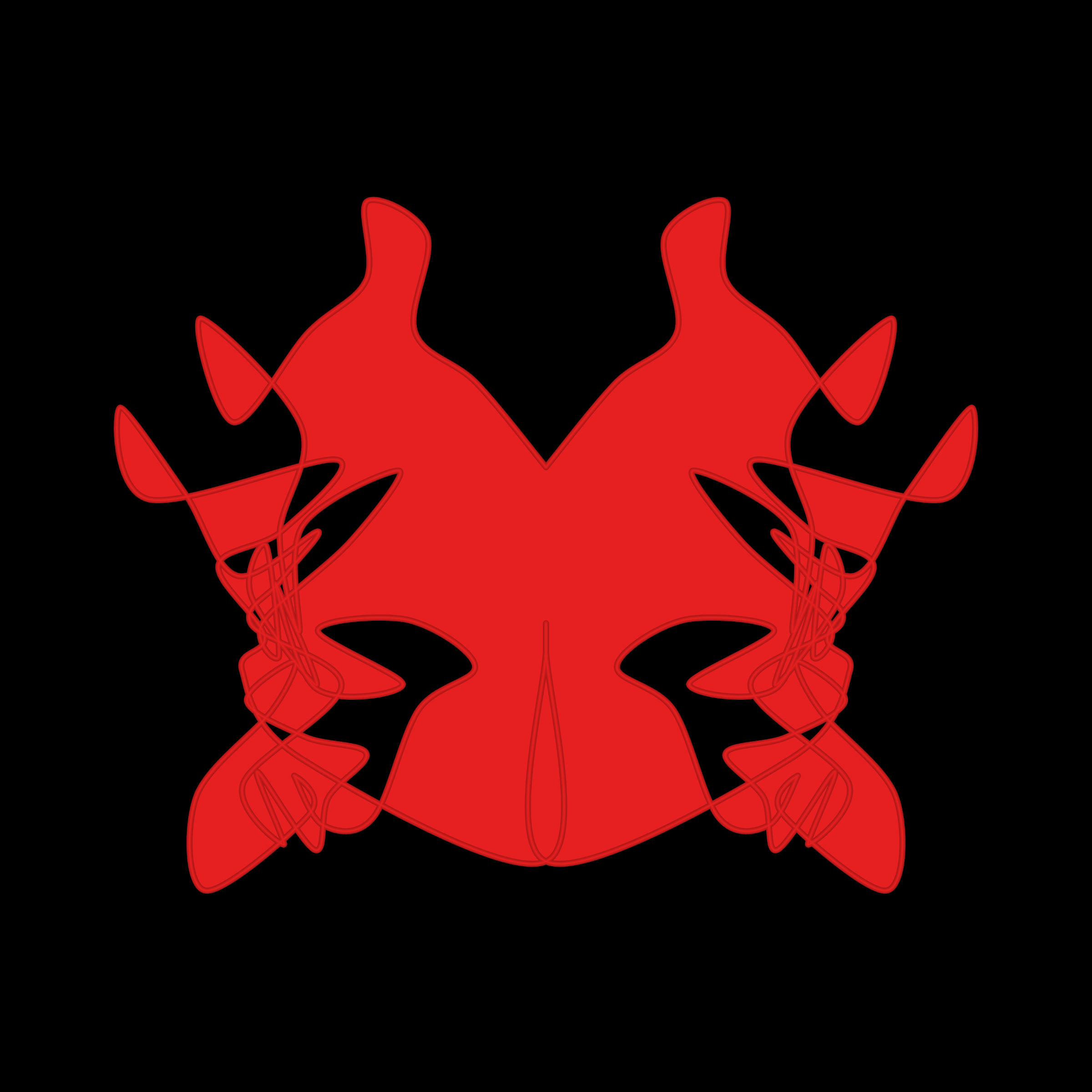 Art Blocks - Art Blocks v2 - Cryptoblots #1557 - NFT # 3001557