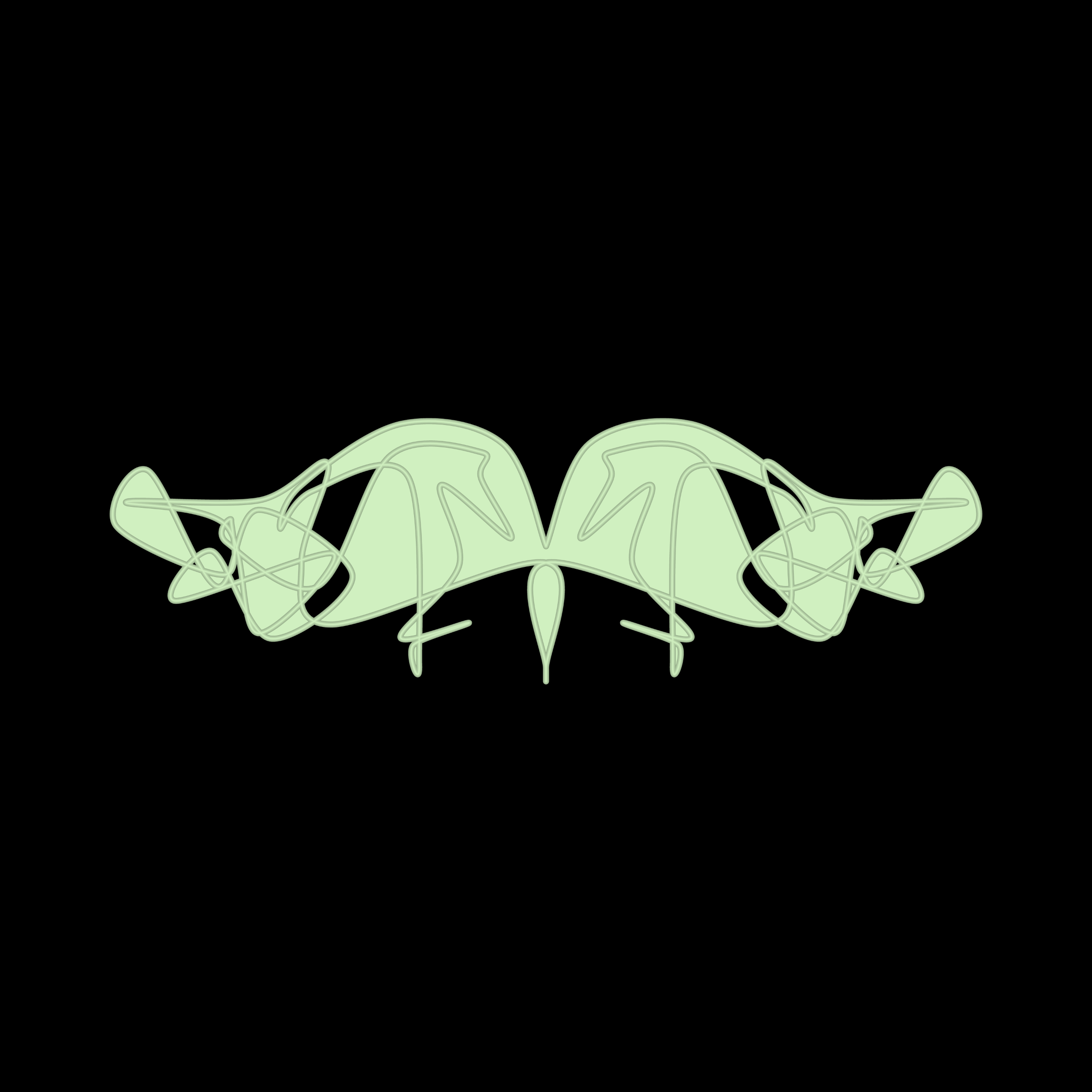 Art Blocks - Art Blocks v2 - Cryptoblots #1558 - NFT # 3001558